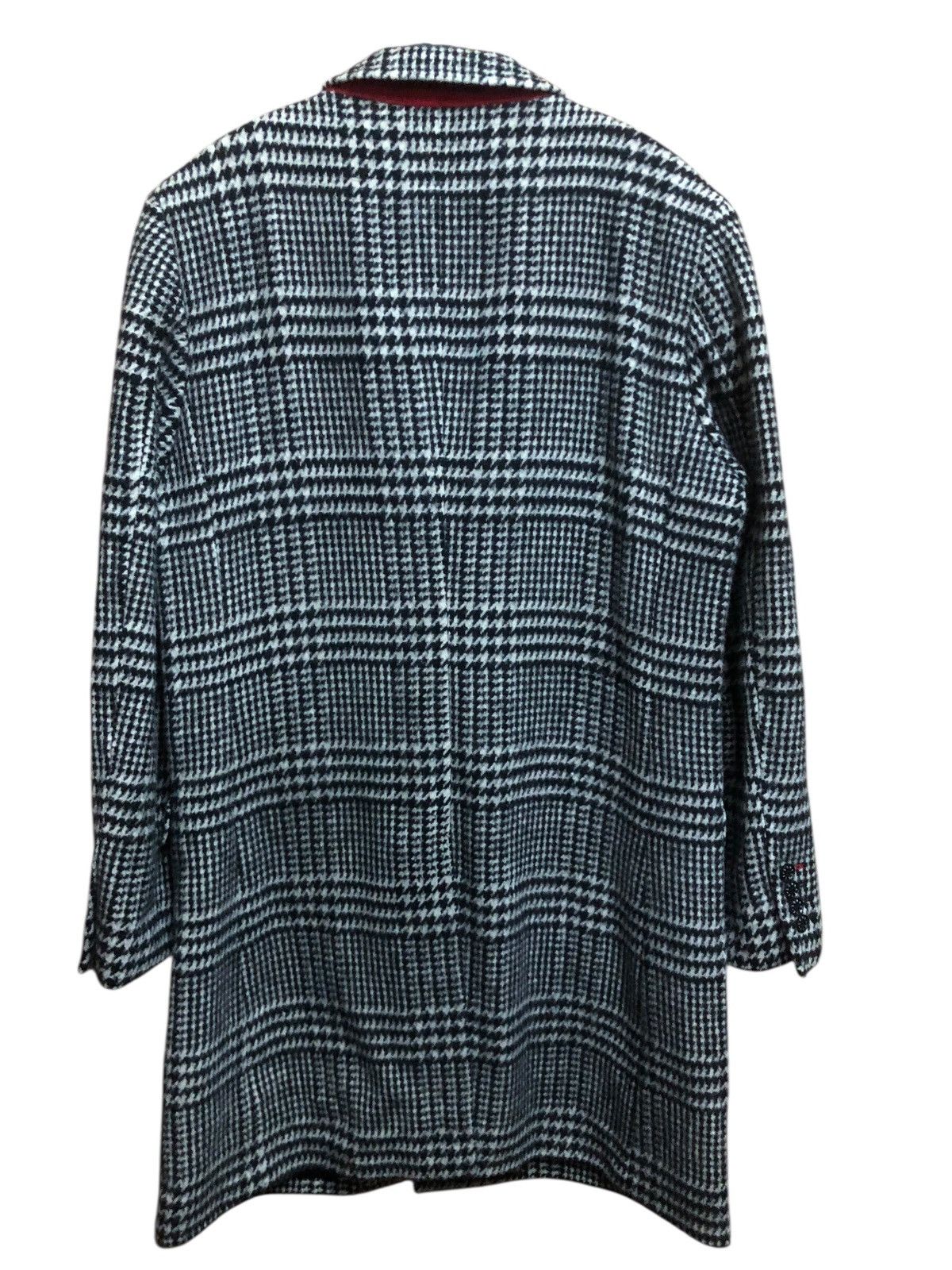 Loveless Loveless wool Houndstooth Overcoat Size US M / EU 48-50 / 2 - 2 Thumbnail