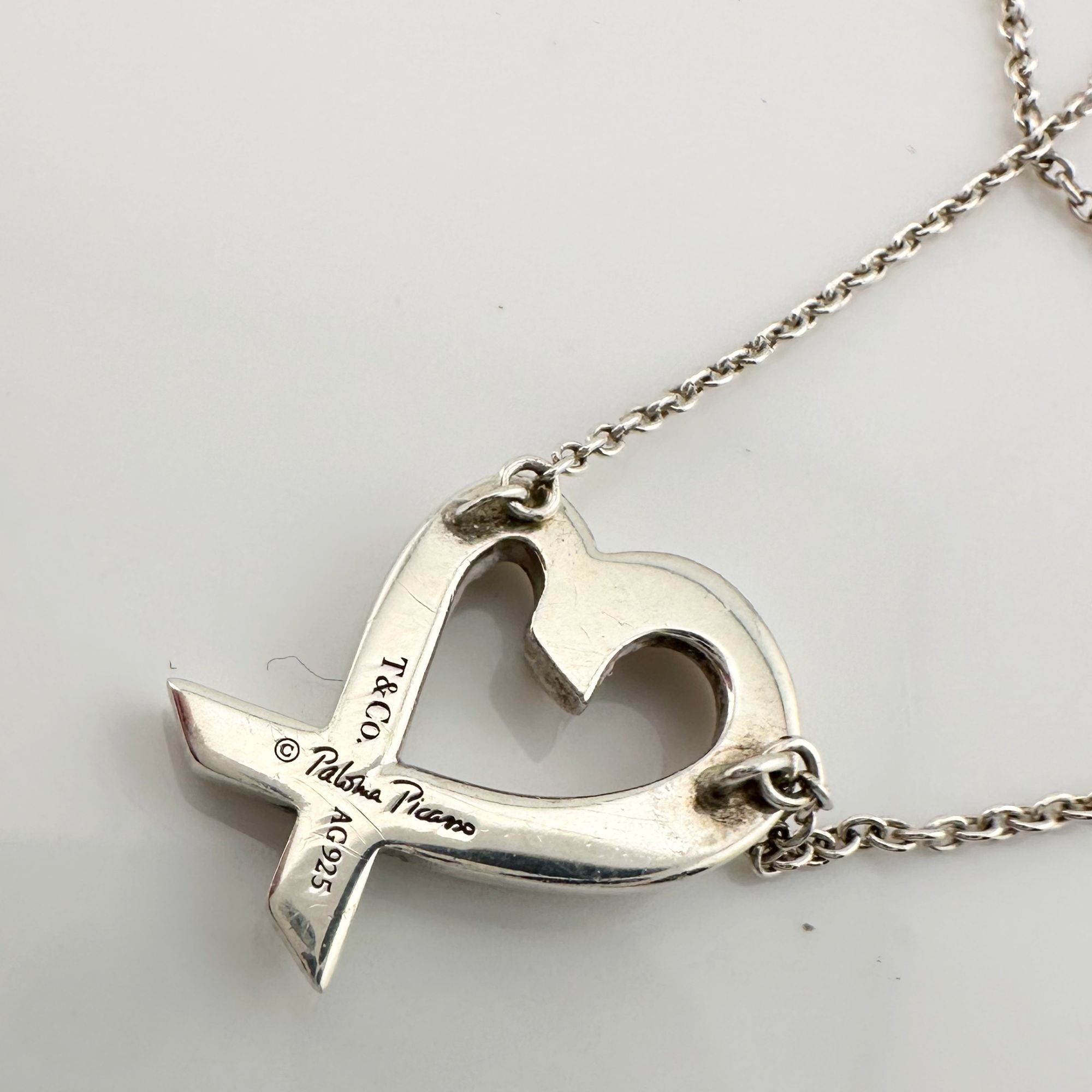 Tiffany & Co. Tiffany and Company Paloma Picasso Loving Heart Necklace wit Size ONE SIZE - 6 Thumbnail