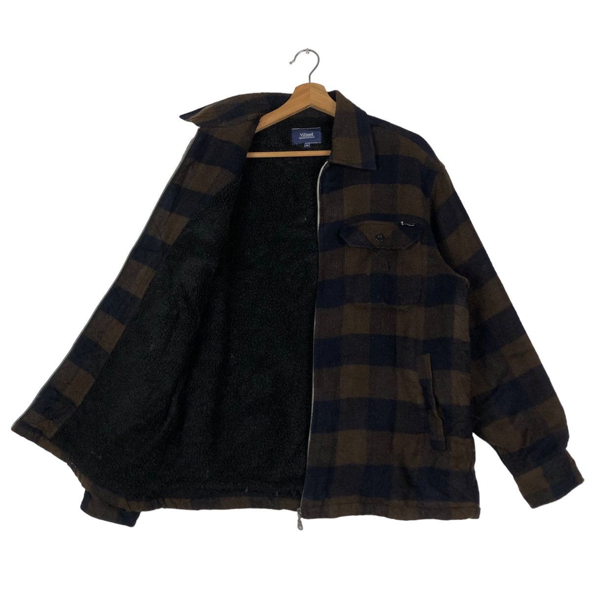 🔥Vintage Chore Jacket Tartan Design Villand Issey Miyake