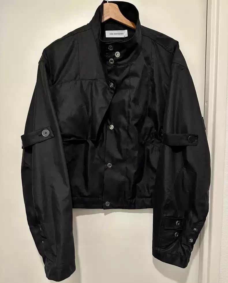 ジャケット・アウター kiko kostadinov 23aw meno cropped jacket Buy Kiko Kostadinov Meno Cropped Jacket 'Black' - KKAW23J04