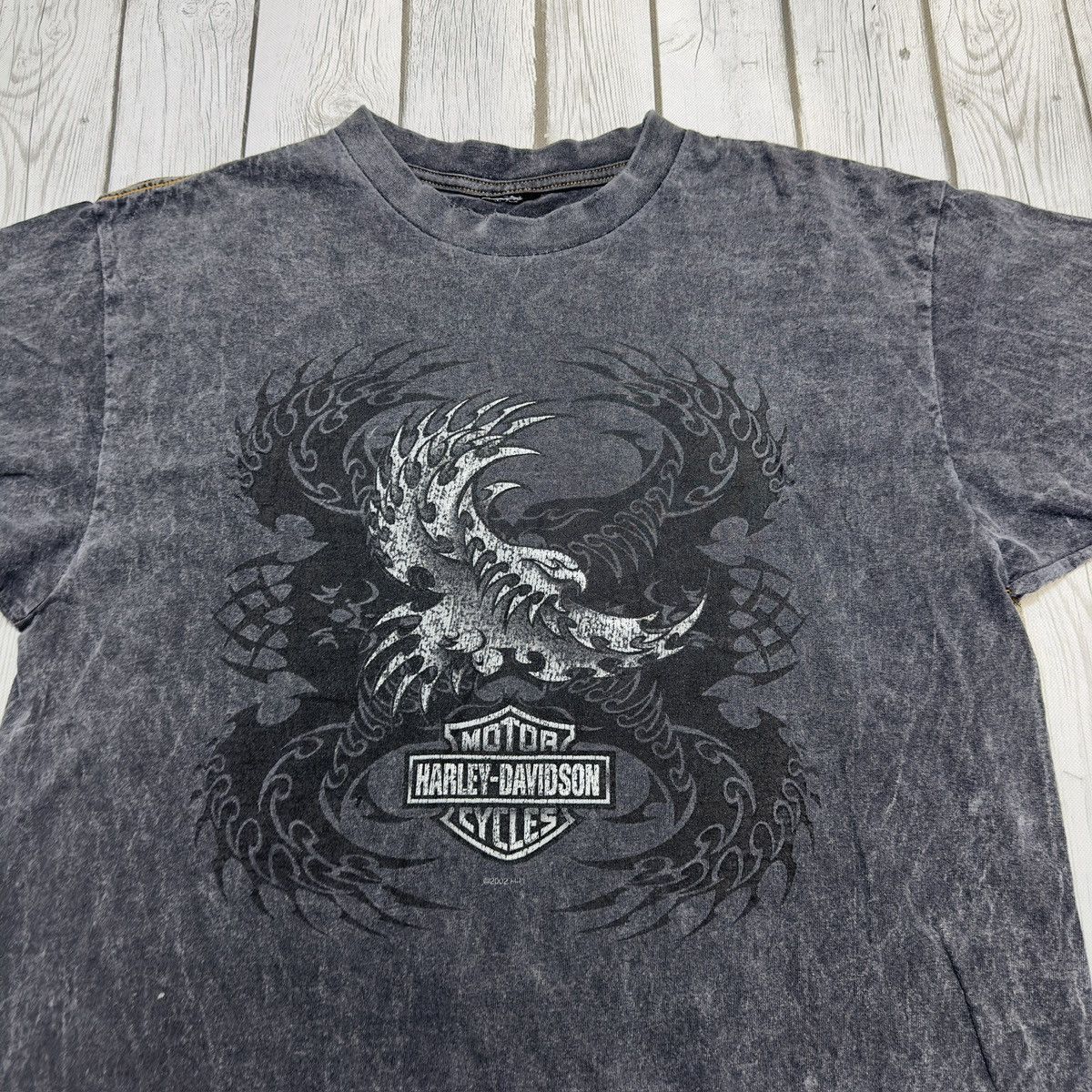 Harley Davidson × Vintage Vintage Harley Davidson tee Size US L / EU 52-54 / 3 - 3 Thumbnail