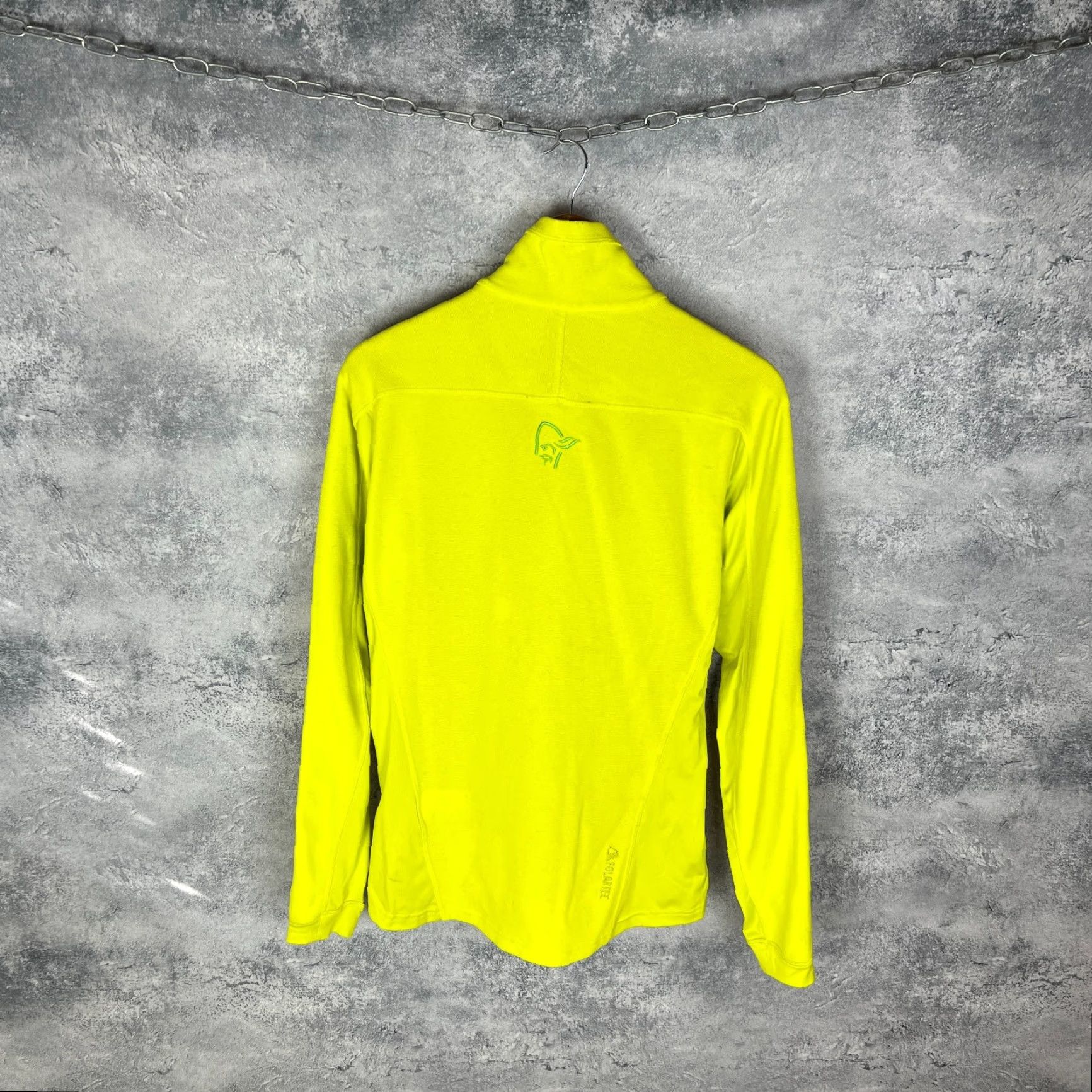Vintage Norrona Jacket Yellow Palm Warm1 Size S Men's Polyester Outer Shell Jacket Size US S / EU 44-46 / 1 - 7 Thumbnail