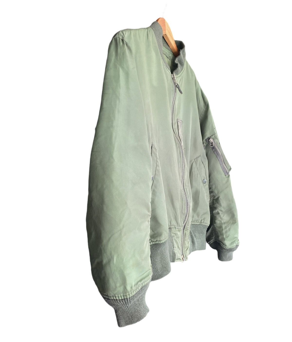 Vintage Vintage🔥MA-1 PRACT Bomber Jacket Size US M / EU 48-50 / 2 - 7 Thumbnail