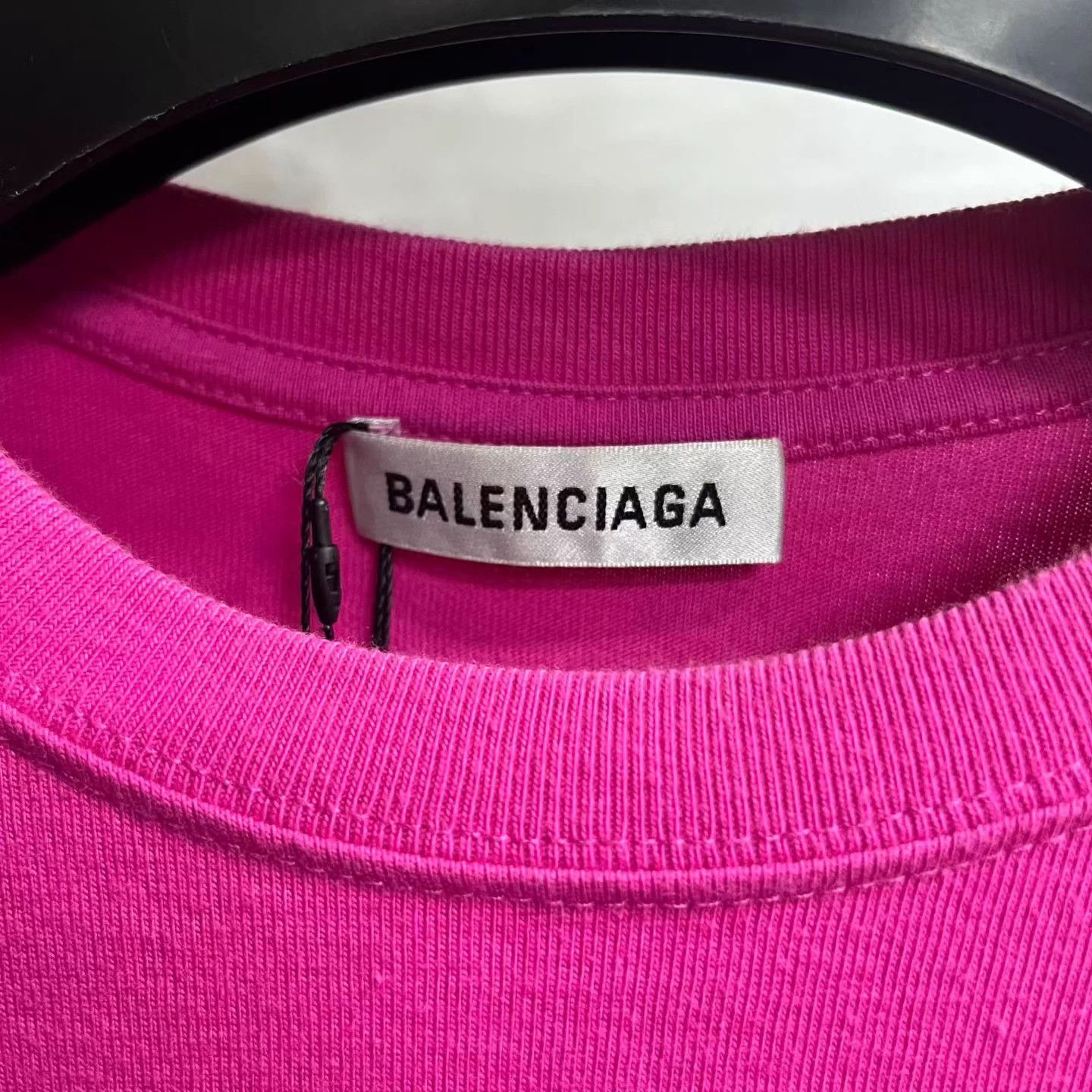 Balenciaga Balenciaga pink oversized short sleeve tee XS NWT Size XS / US 0-2 / IT 36-38 - 3 Thumbnail