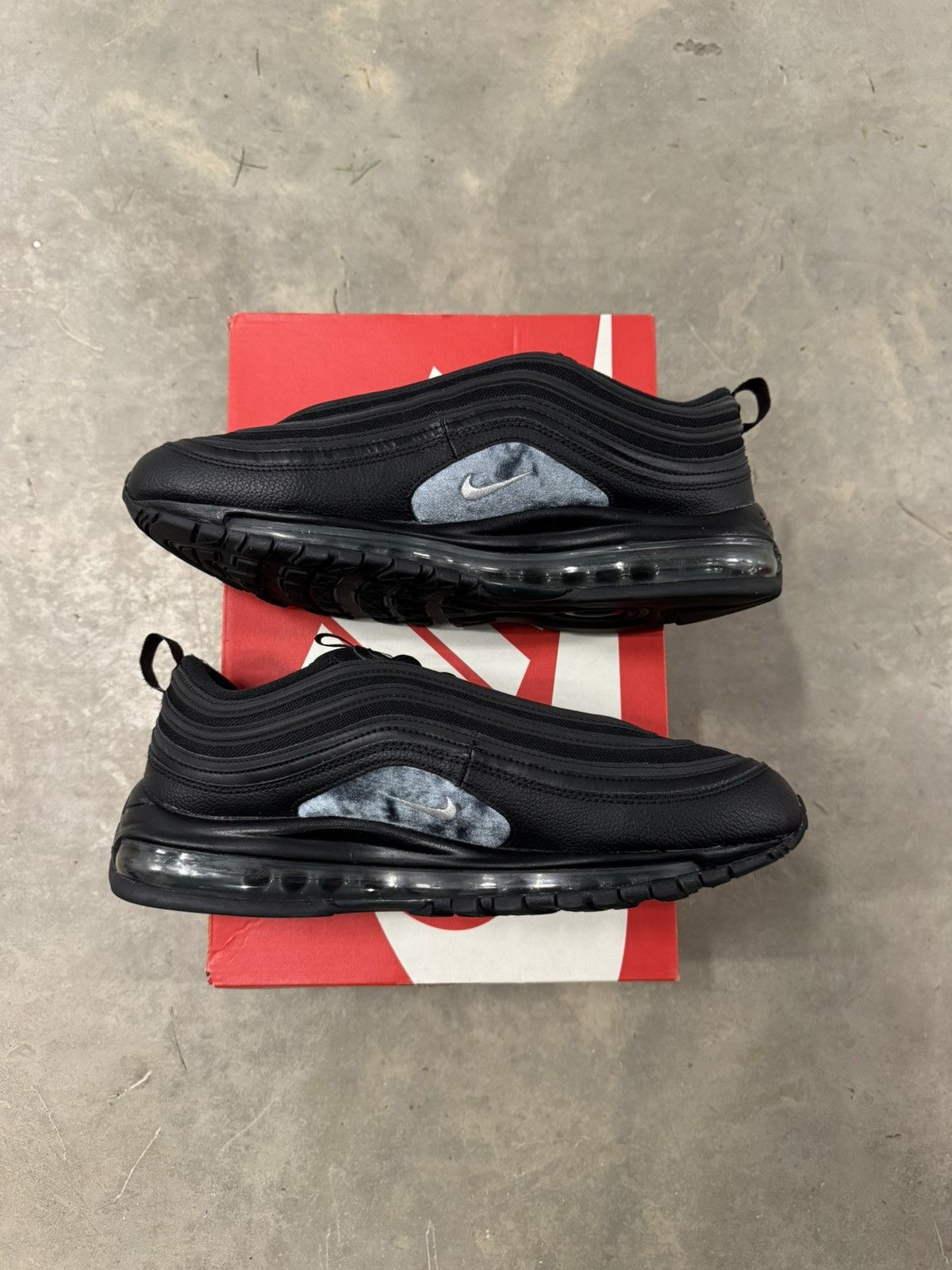 Nike Nike Air Max 97 Black Terry Cloth Size 11 Size US 11 / EU 44 - 3 Thumbnail