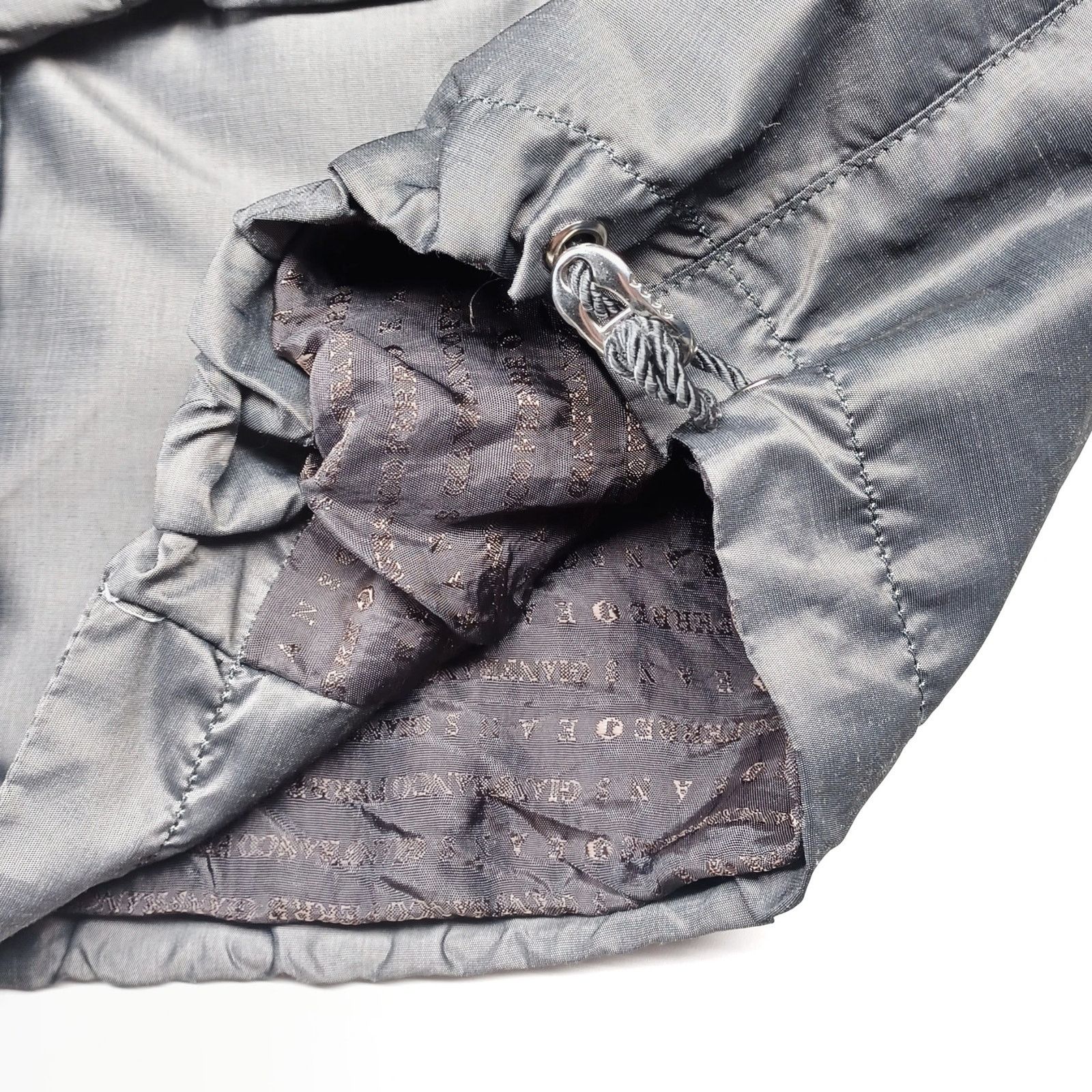 Gianfranco Ferre Y2K Ferre Jeans Metallic Silver Jacket Sz S Chrome Techwear Size S / US 4 / IT 40 - 7 Thumbnail