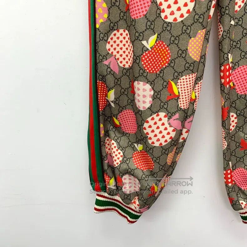 Gucci Gucci SizeXS Colour-blocked apple logo jacquard full-print Size 42" / US 20 - 5 Thumbnail