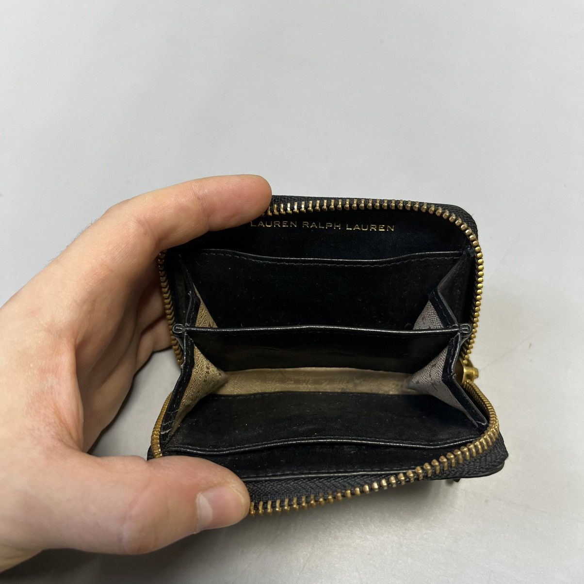 Ralph Lauren Ralph Lauren Leather Wallet Black Size ONE SIZE - 17 Thumbnail