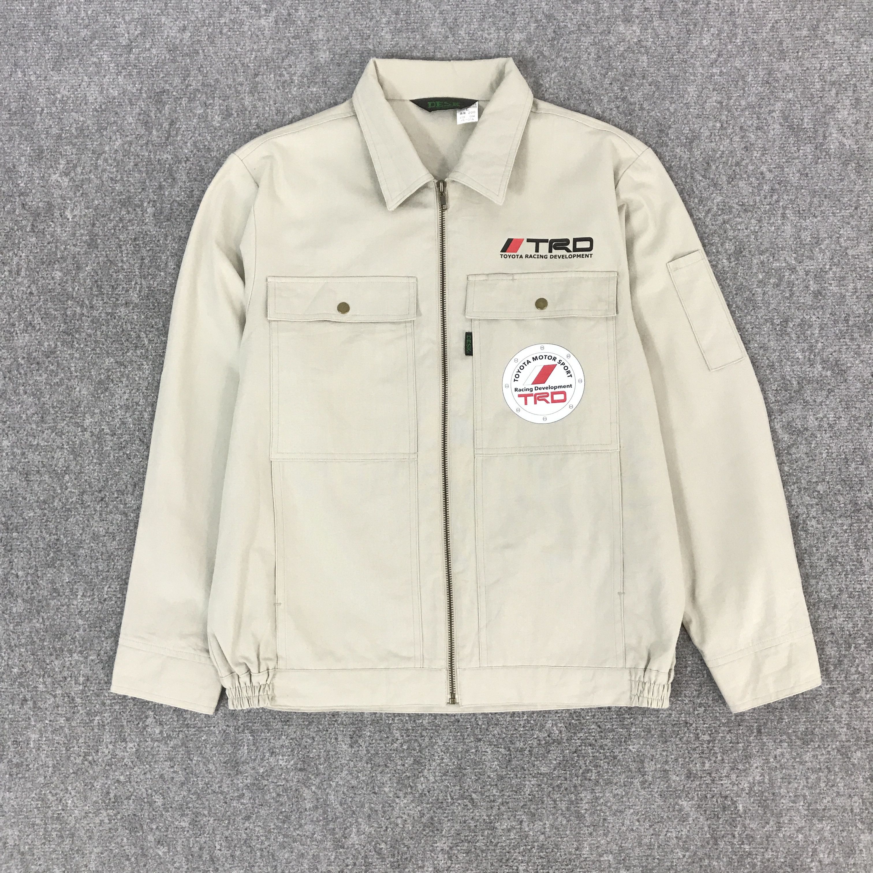 Vintage TOYOTA RACING MOTORSPORT TRD UNIFORM CUSTOM JACKET K70B2 Size US M / EU 48-50 / 2 - 2 Thumbnail