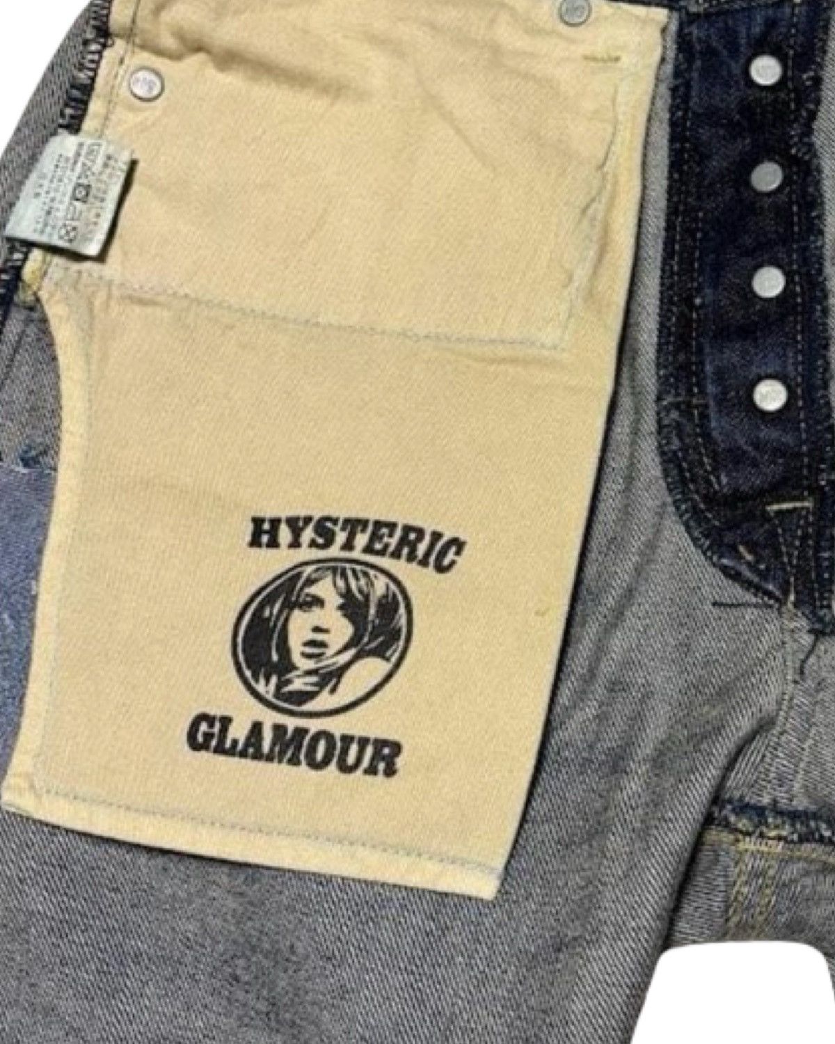 Hysteric Glamour Studded Selvedge Japanese Denim Jeans Size US 29 - 9 Thumbnail