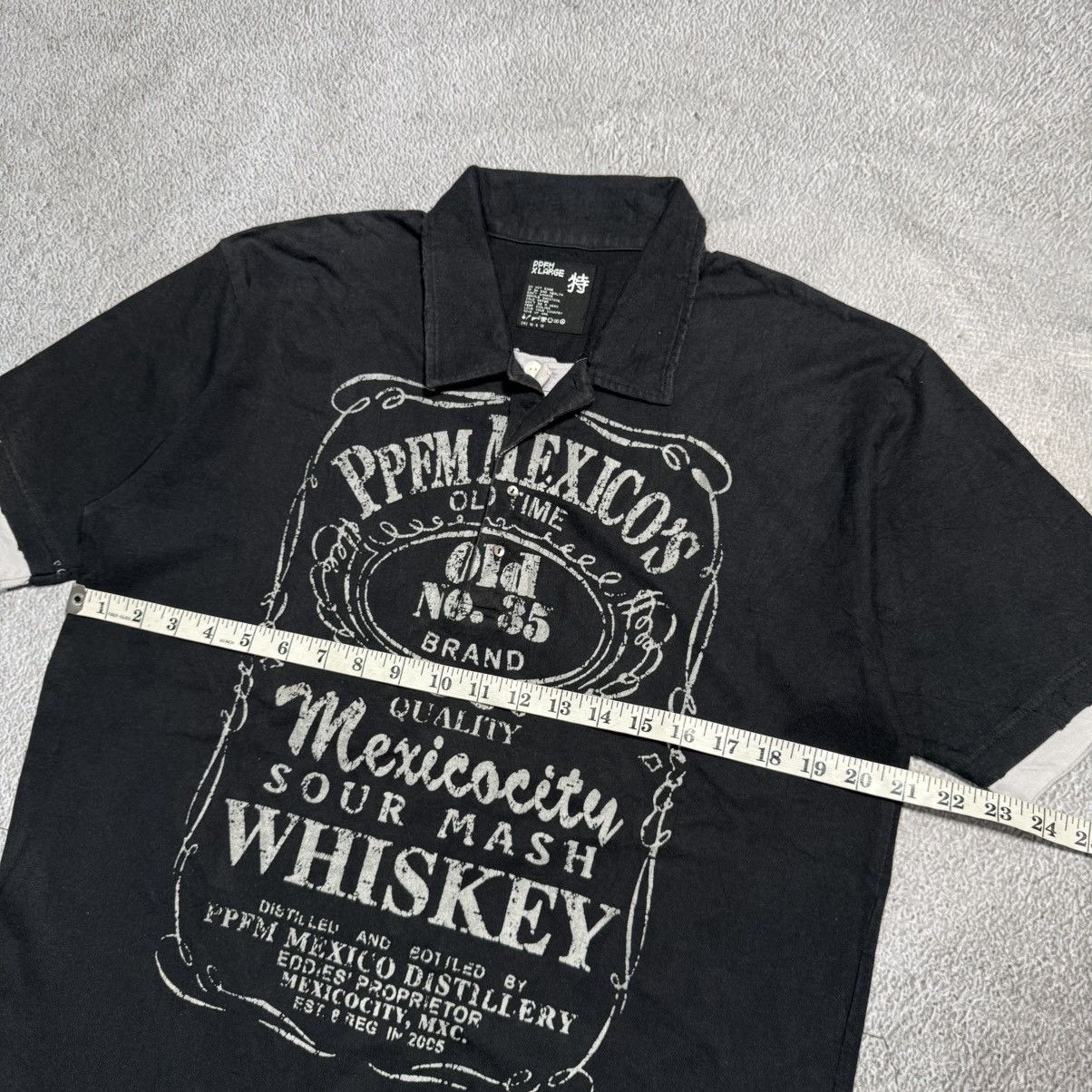 PPFM PPFM Collared Tee Shirt Big Logo Japanese Brand Size US L / EU 52-54 / 3 - 5 Thumbnail