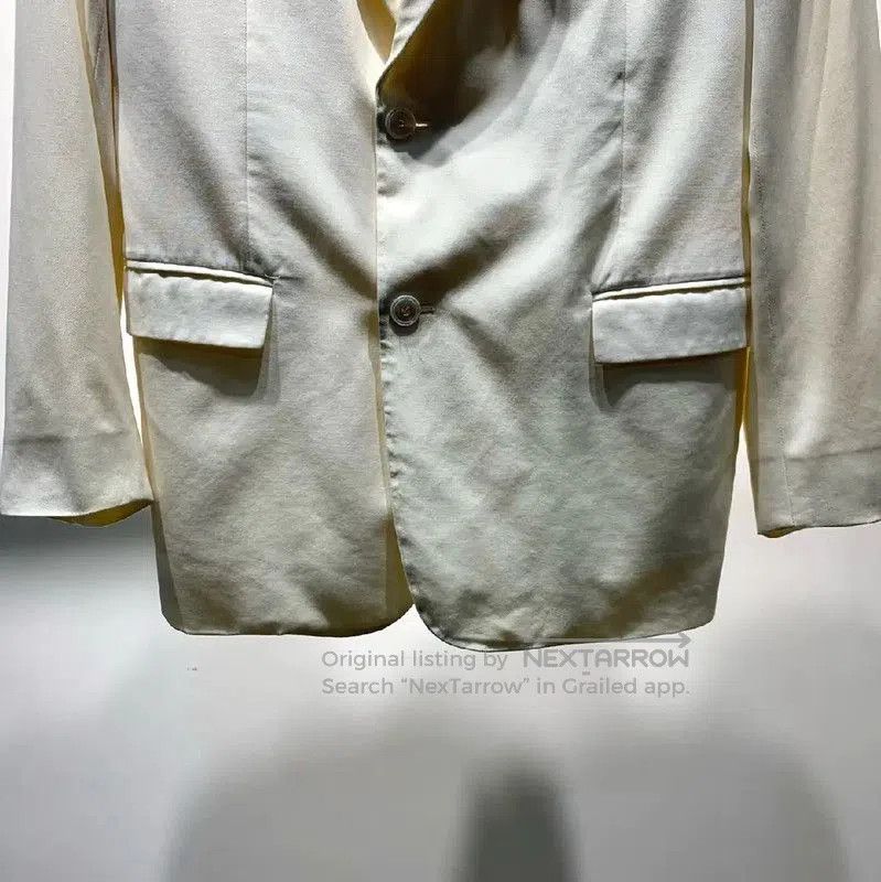 Dior Dior White Cotton Classic Men's Blazer . Size US M / EU 48-50 / 2 - 5 Thumbnail