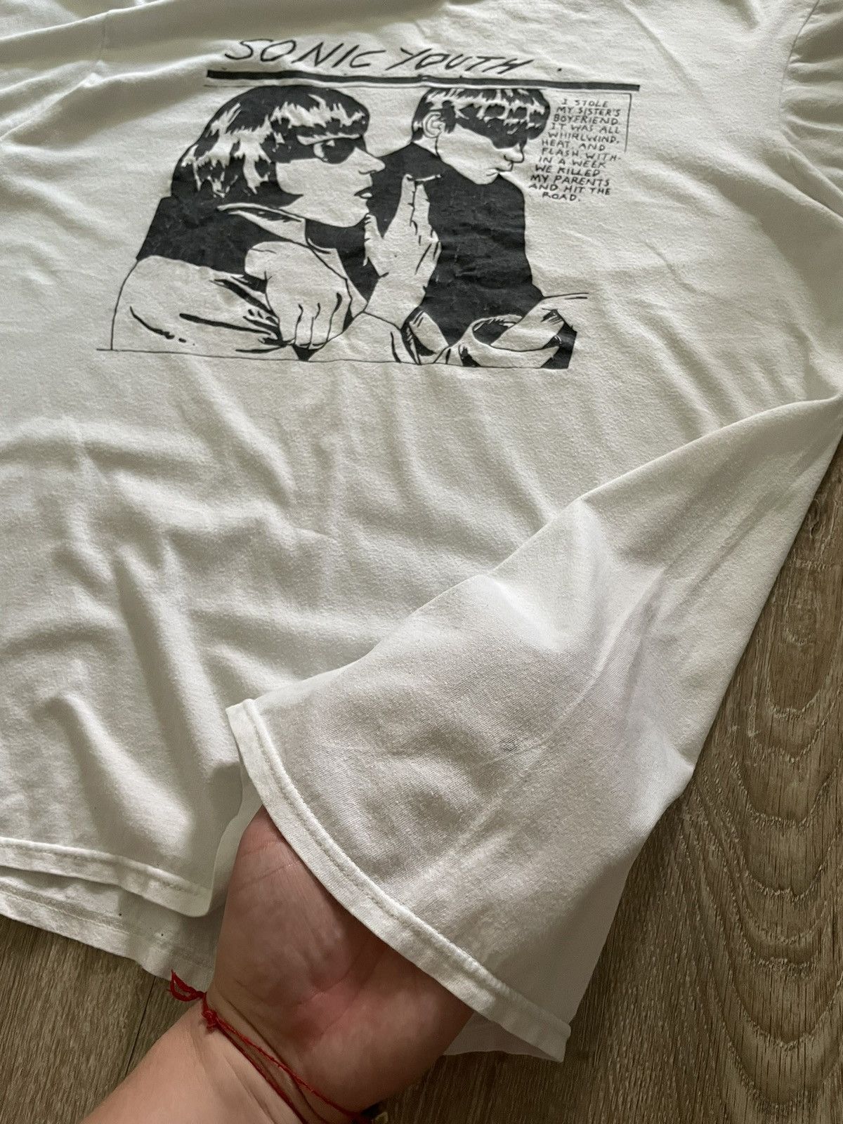 Band Tees Vintage Sonic Youth Goo Album Band Rock Boxy Fit T Shirt Size US L / EU 52-54 / 3 - 7 Thumbnail