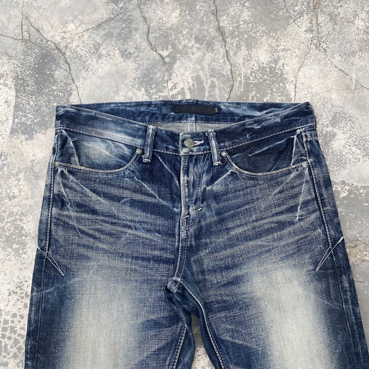GOSTAR DE FUGA FUGA Reptile Flared Jeans LGB IF SIX WAS NINE Size US 30 / EU 46 - 2 Thumbnail