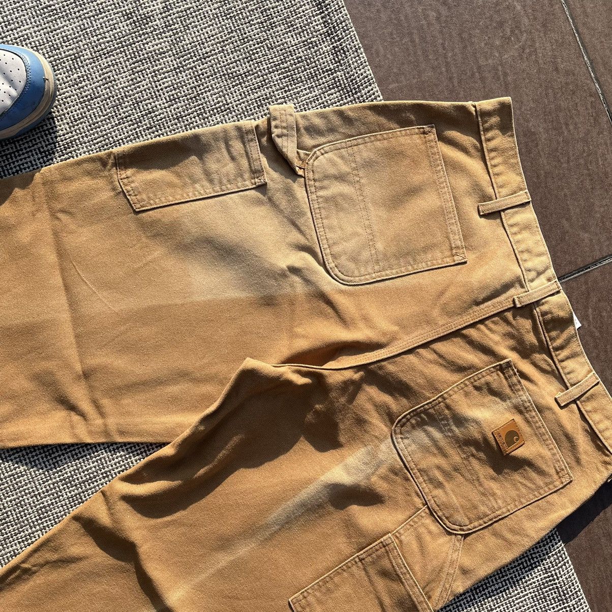 Carhartt × Vintage Carhart Carpenter duck brown pants Size US 36 / EU 52 - 3 Thumbnail
