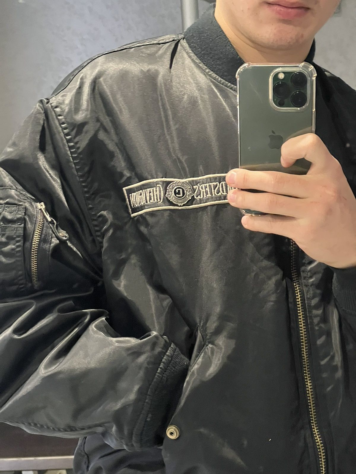 Chevignon × Vintage Vintage Chevignon bomber jacket Size US XL / EU 56 / 4 - 13 Thumbnail