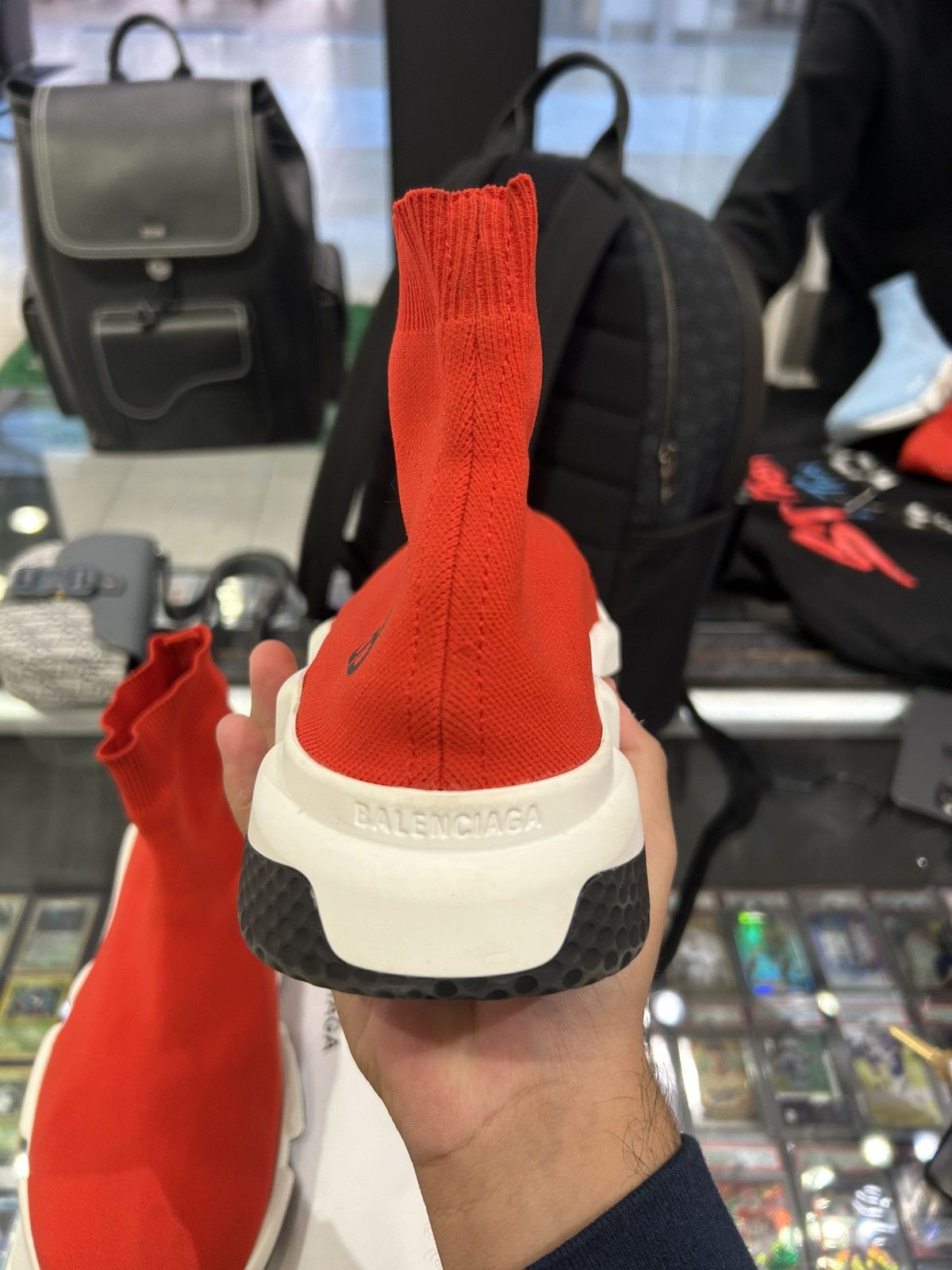 Balenciaga Balenciaga Speed Runner 2.0 Sneakers Red Size US 11 / EU 44 - 3 Thumbnail