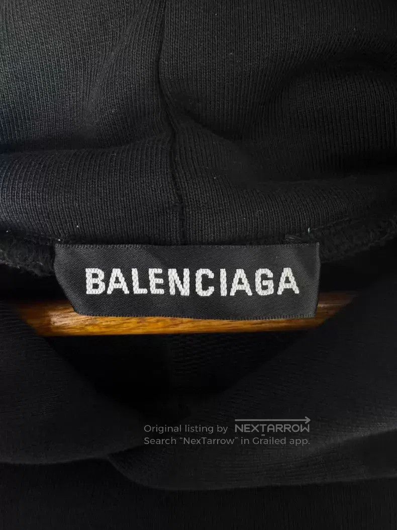 Balenciaga Balenciaga Black Mastercard Hooded Sweatshirt Jacket Size US L / EU 52-54 / 3 - 6 Thumbnail