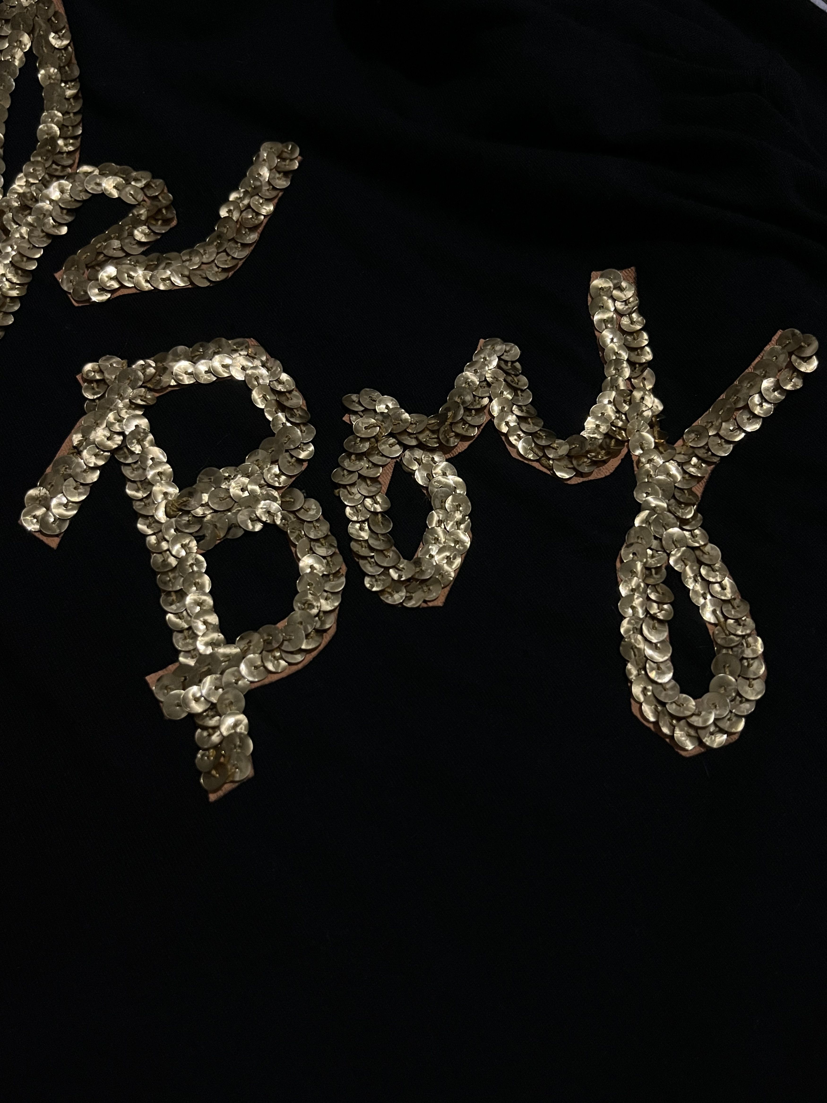 20471120 MILK BOY Japanese Brand Sequin Vintage T-Shirt Size US S / EU 44-46 / 1 - 4 Thumbnail