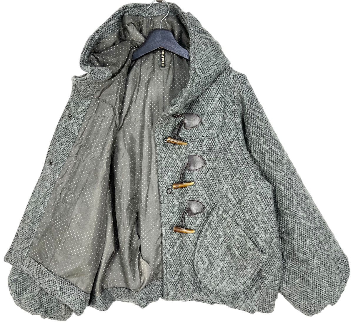 Frapbois × Issey Miyake Frapbois Issey Miyake Women Duffel Coat Size S / US 4 / IT 40 - 6 Thumbnail