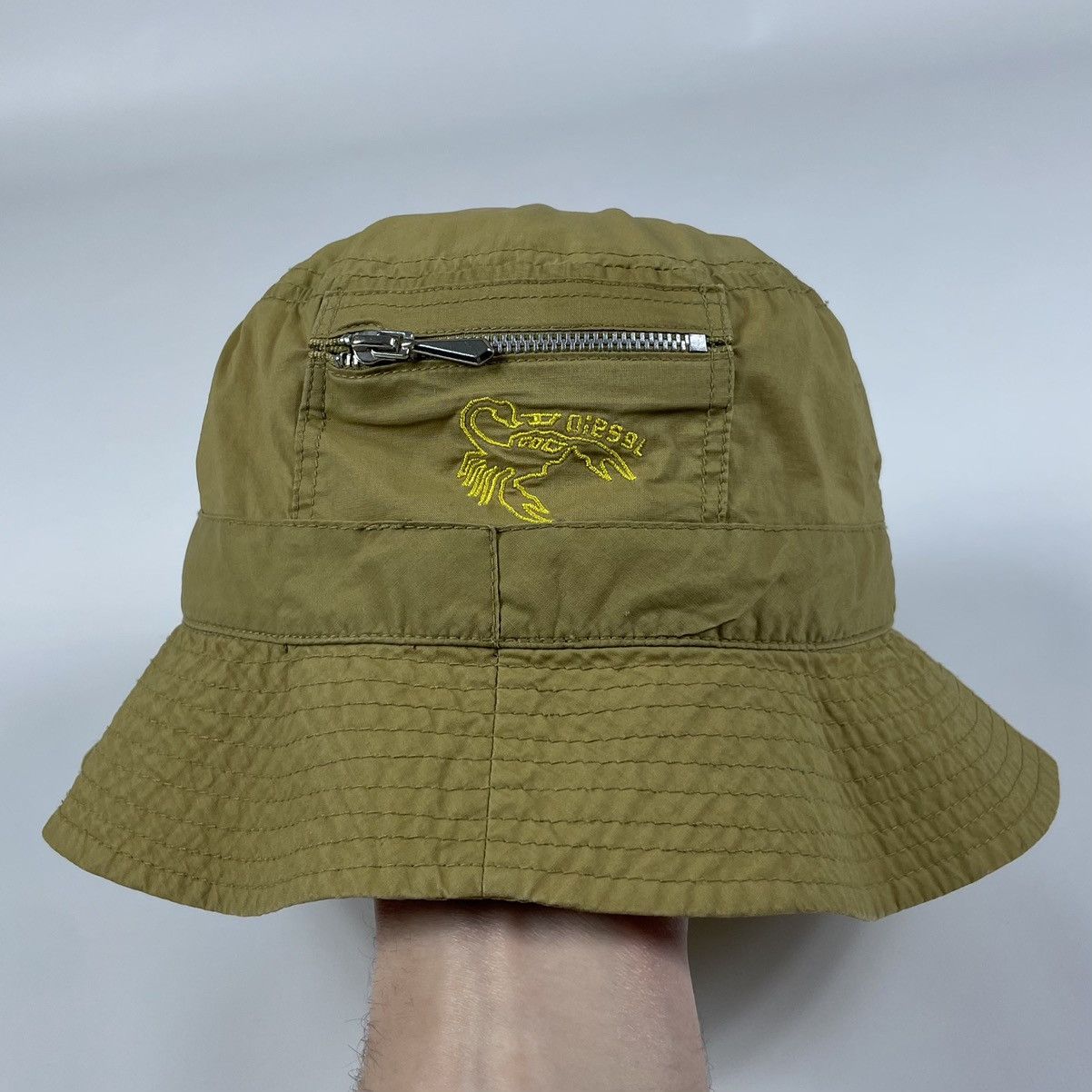 Diesel Vintage Diesel Bucket logo Hat Size ONE SIZE - 7 Thumbnail