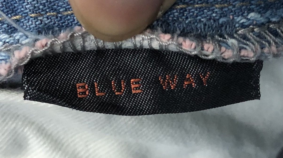 Japanese Brand Modern Vintage Blue Way Made In Japan Denim Pants Size US 32 / EU 48 - 16 Thumbnail