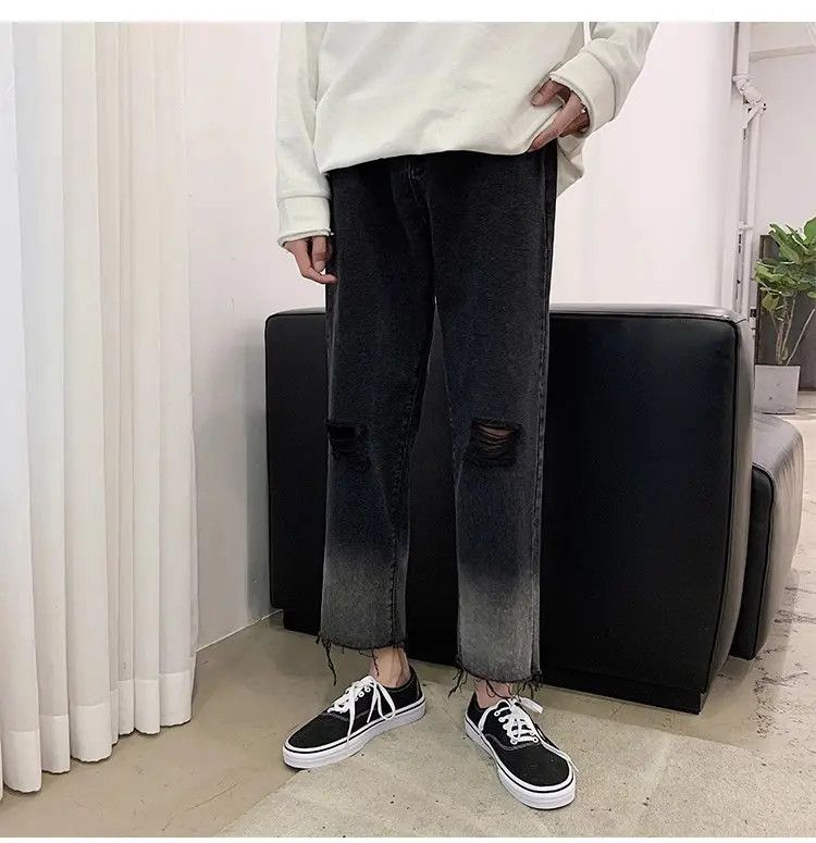 Japanese Brand Loose hip-hop ripped jeans Size US 30 / EU 46 - 2 Thumbnail