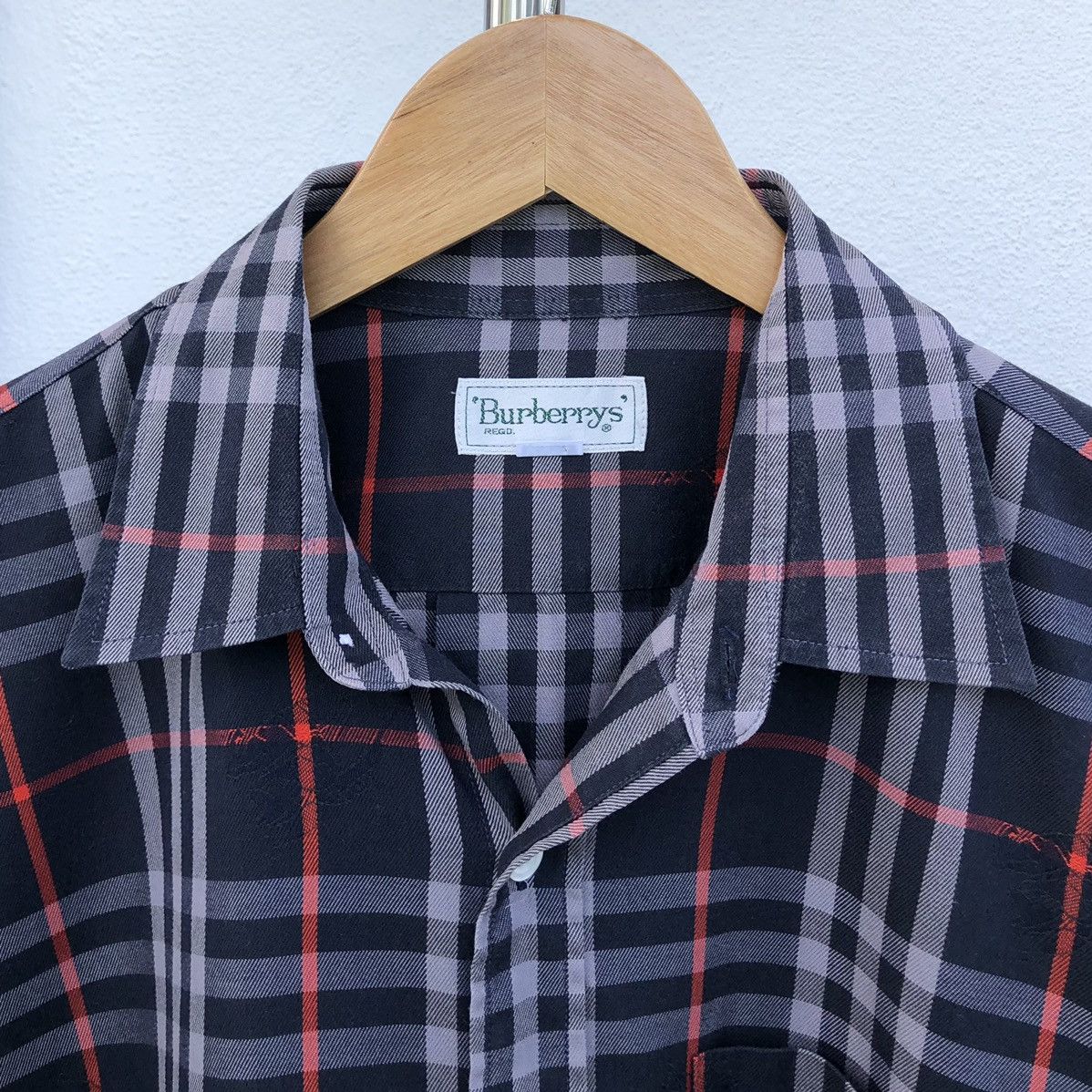 Burberry Vintage Burberrys Novacheck Embroidery Logo Short Sleeve Size US M / EU 48-50 / 2 - 7 Thumbnail
