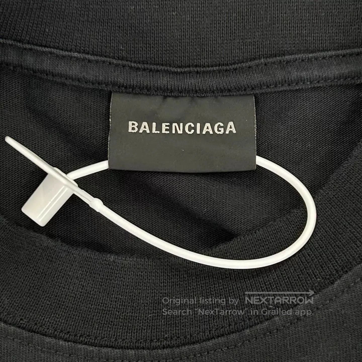Balenciaga Black Short-Sleeve Graphic T-Shirt. Size US S / EU 44-46 / 1 - 3 Thumbnail