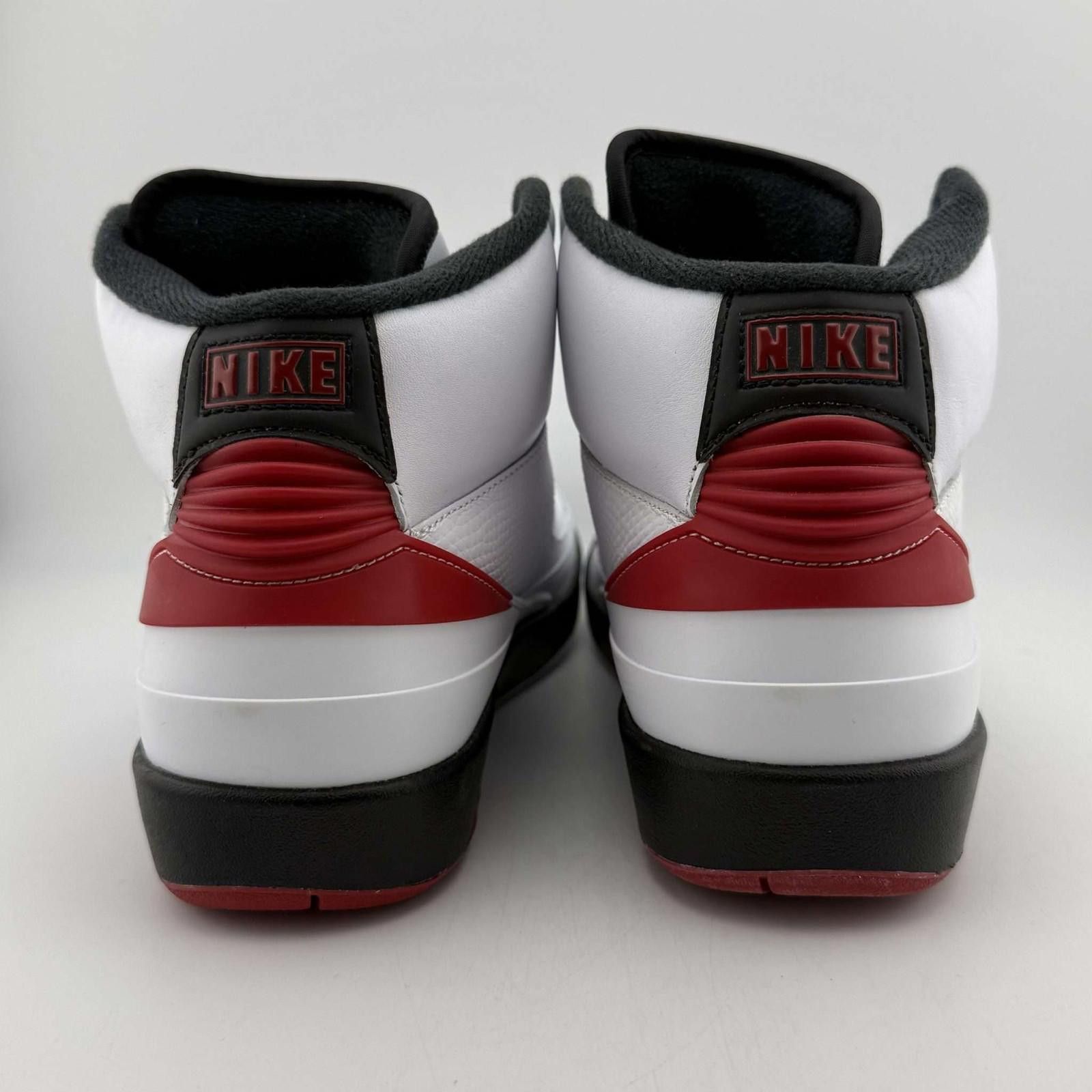 Nike Nike Air Jordan 2 Retro GS White/Varsity Red-Black 7Y Size US 7 / EU 40 - 4 Thumbnail
