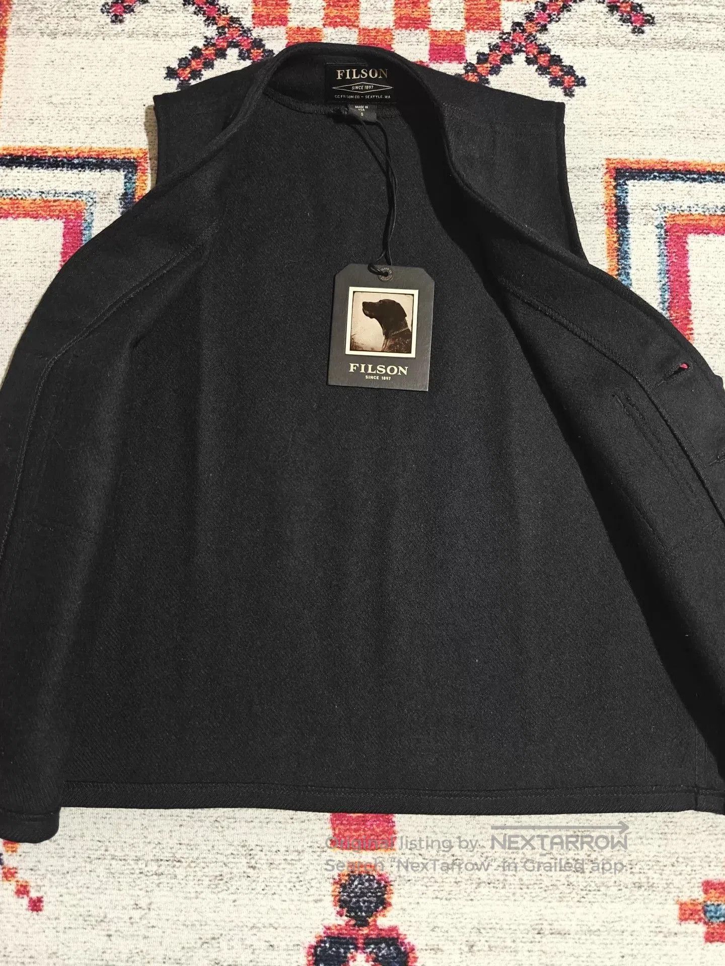 Filson Filson Mackinaw Heavy Wool Work Vest. Size US S / EU 44-46 / 1 - 4 Thumbnail