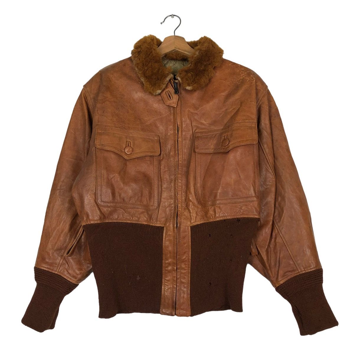 Jean Paul Gaultier 🔥VINTAGE 1989-90 LEATHER JACKET JEAN PAUL GAULTIER CUIR SHOW Size US S / EU 44-46 / 1 - 3 Thumbnail