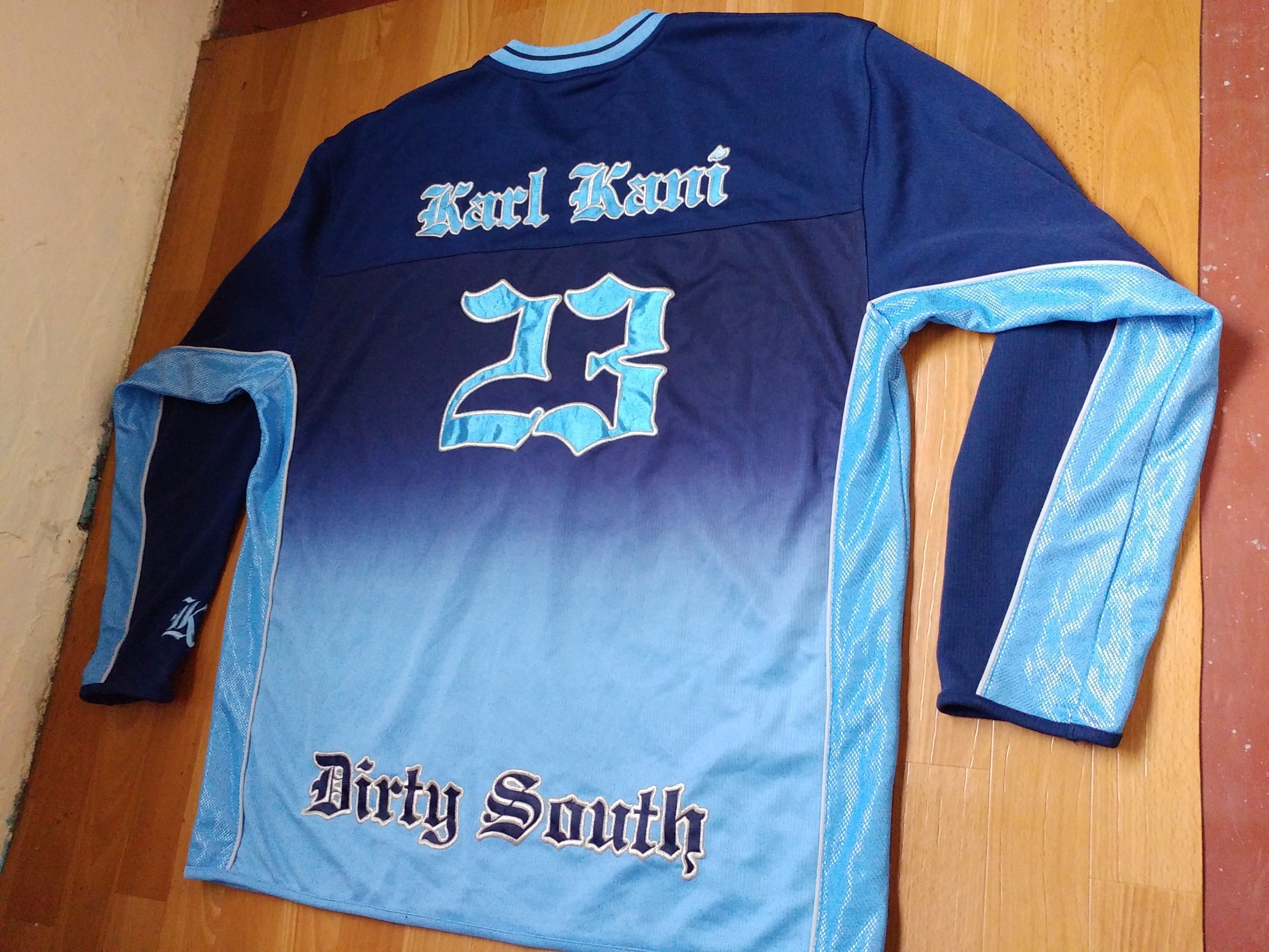 Karl Kani KARL KANI jersey, Dirty South, vintage hip hop t-shirt, L Size US L / EU 52-54 / 3 - 6 Thumbnail