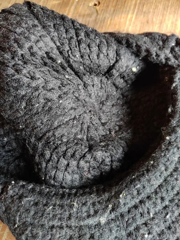 Japanese Brand Vintage Japanese Style Punk Crochet Knitted Handmade Big Hat Size ONE SIZE - 6 Thumbnail
