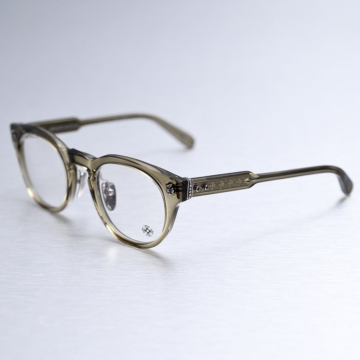 Chrome Hearts CHROME HEARTS DINGALONGLINGLONG ARMY GLASSES Size ONE SIZE - 2 Thumbnail