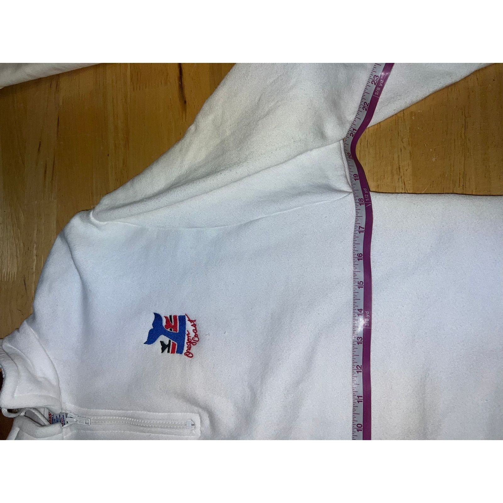 Jerzees Vintage Oregon Coast Sweatshirt Crewneck Whale 80s Stained M Size US M / EU 48-50 / 2 - 9 Thumbnail