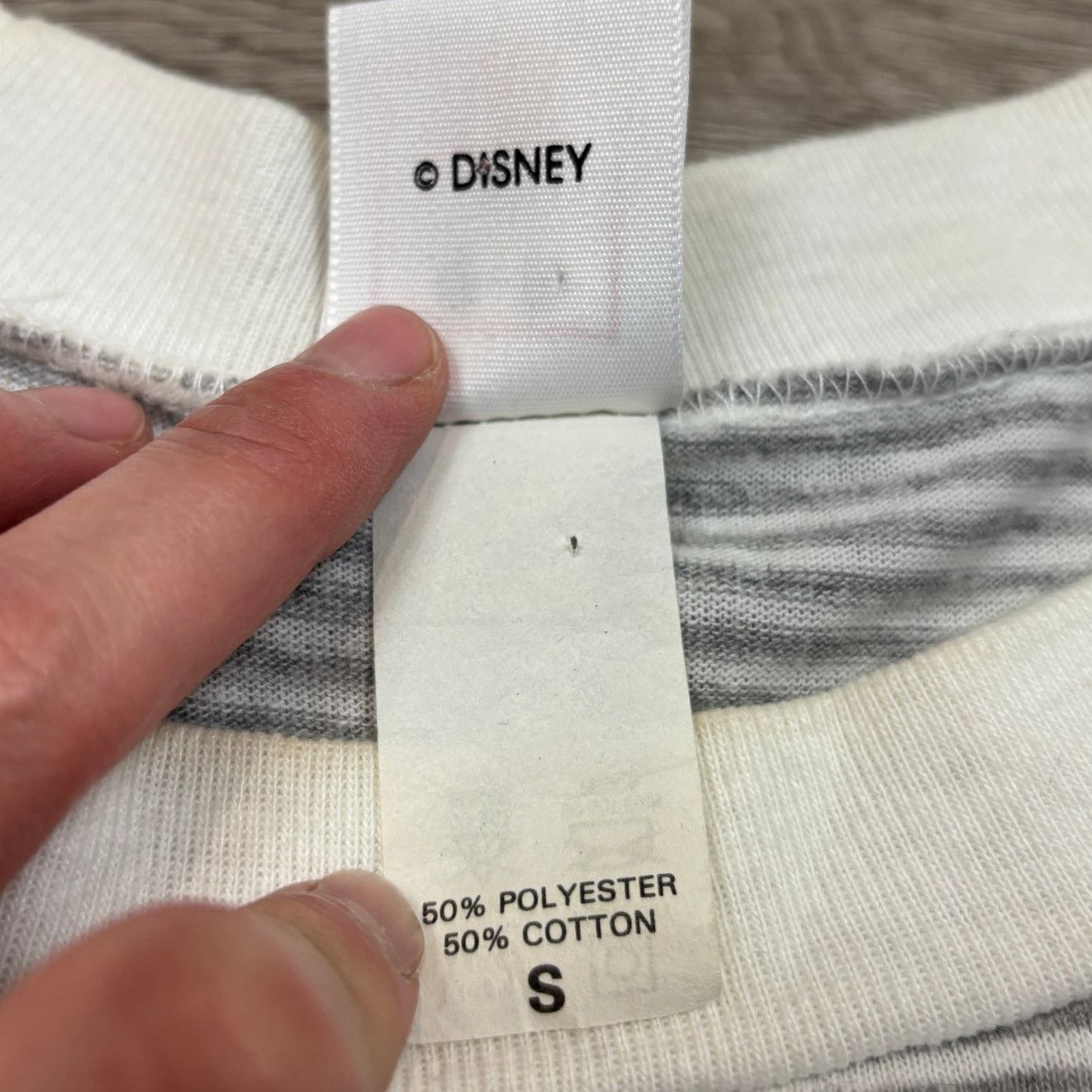 Disney × Vintage Rare VTG 80s 90s Disney Wear Mickey 3/4 Sleeve Shirt Small Size US S / EU 44-46 / 1 - 5 Thumbnail