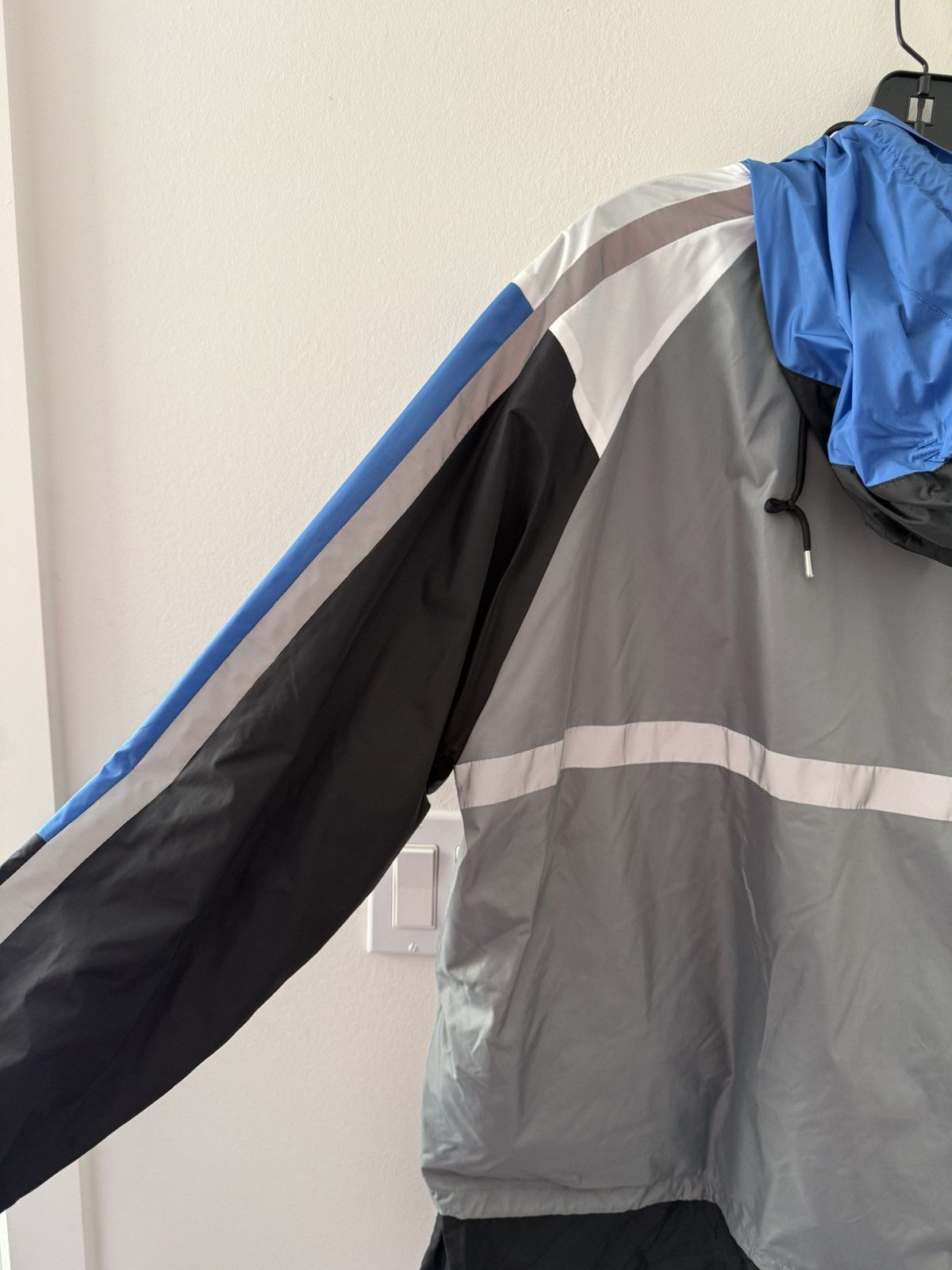 John Elliott John Elliott Blue and Grey Sail Pullover Jacket Size US M / EU 48-50 / 2 - 7 Thumbnail