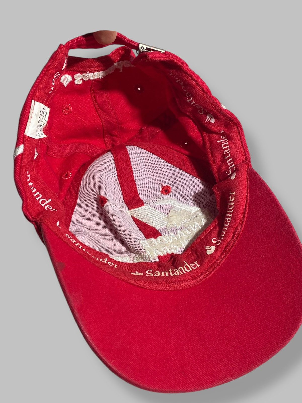 Vintage Vintage 00s F1 Santander Grand Prix Cap Hat Streetwear Style Size ONE SIZE - 11 Thumbnail