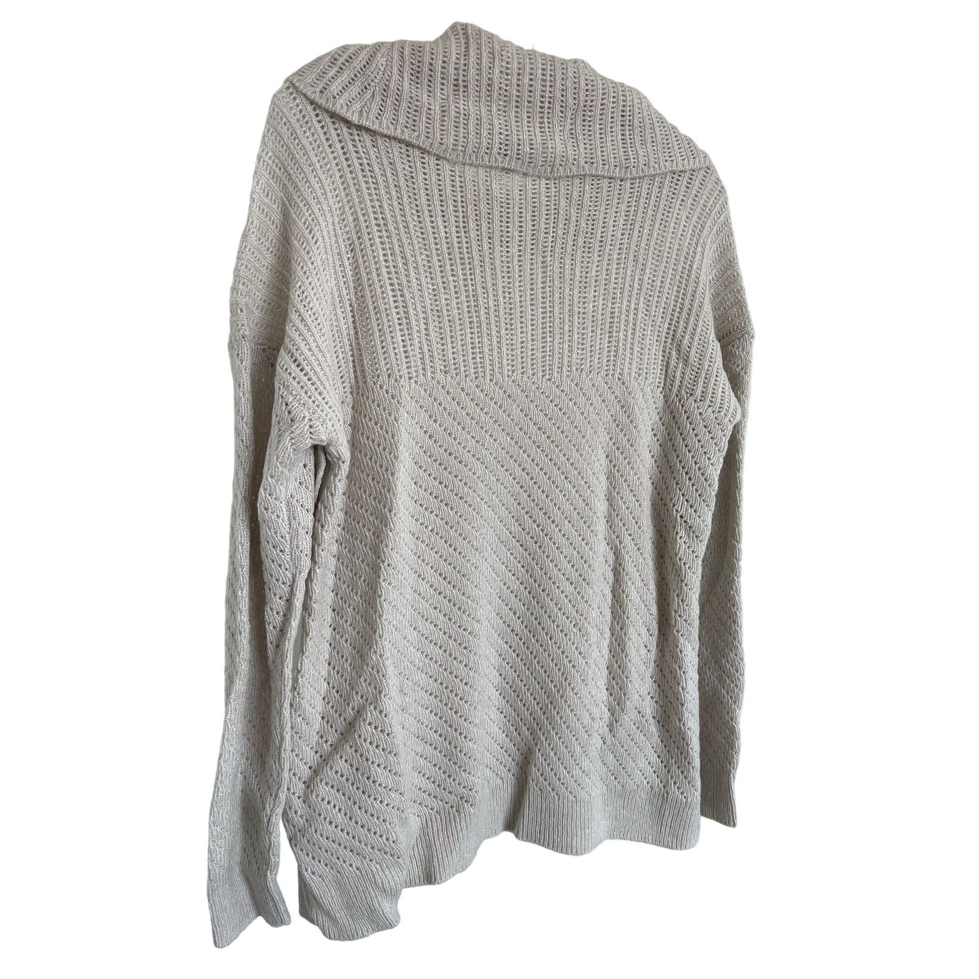 Lucky Brand Lucky Brand Alyssa Cowl Neck Sweater With Side Buttons Size S / US 4 / IT 40 - 8 Thumbnail