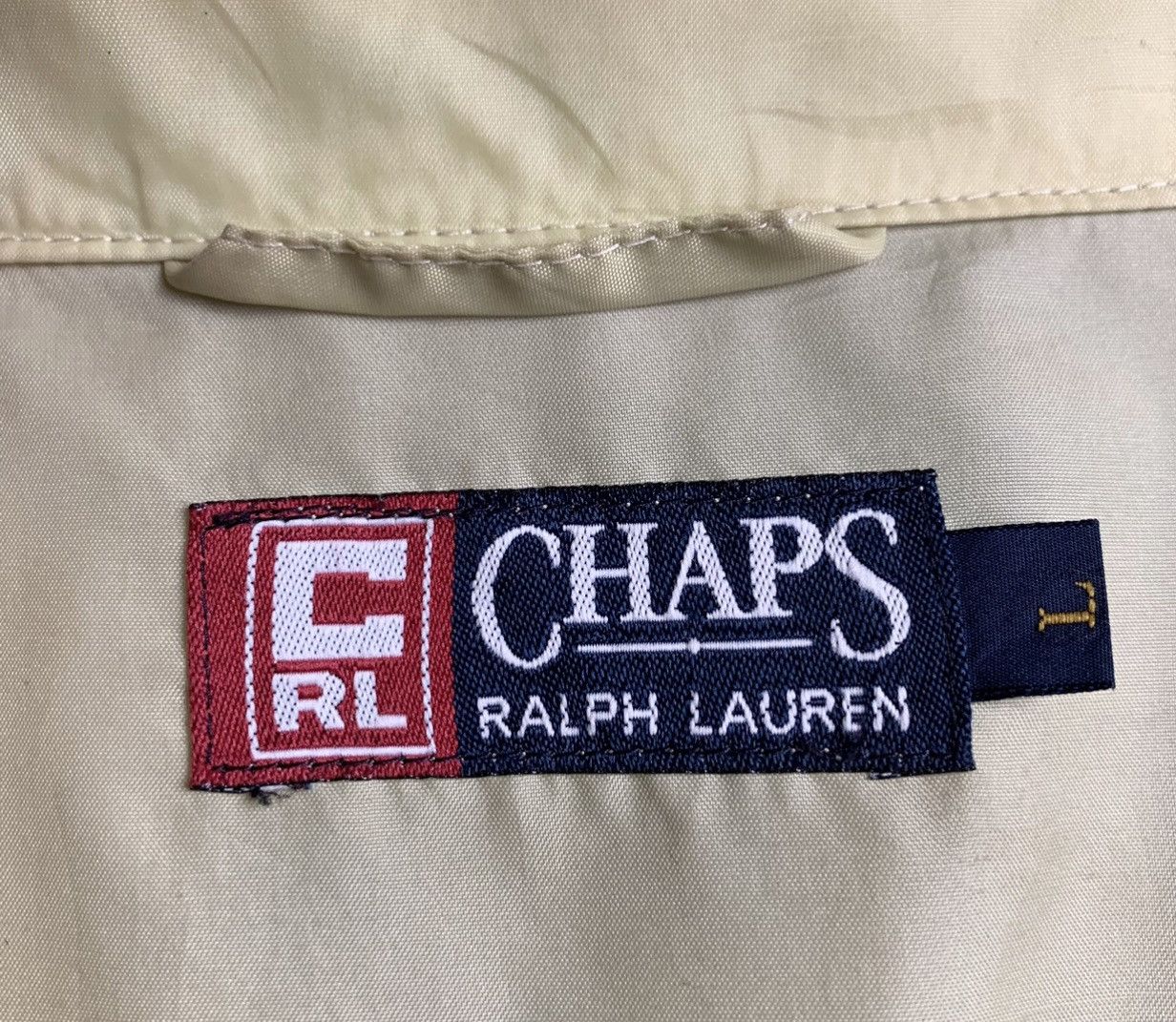 Ralph Lauren × Vintage Vintage Chaps Ralph Lauren Button Windbreaker Jacket Size L Size US L / EU 52-54 / 3 - 9 Thumbnail