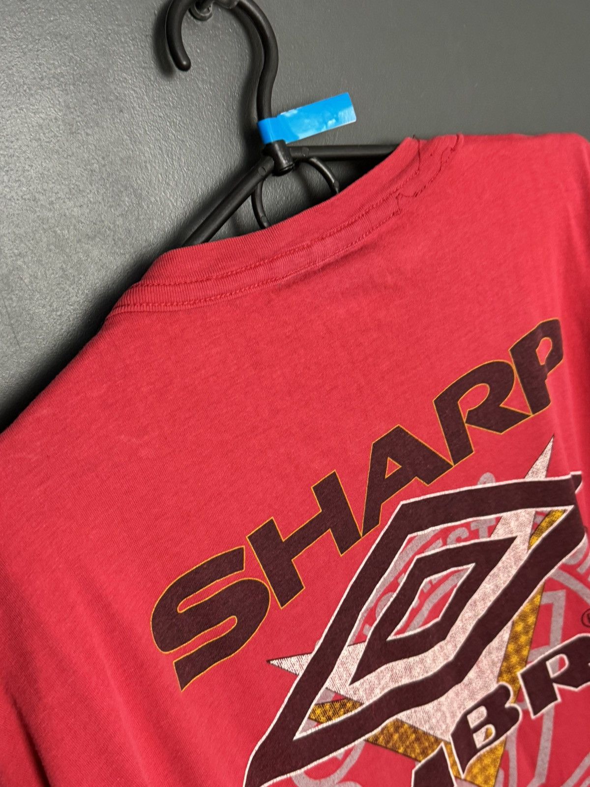 Umbro Vintage Manchester United Sharp Training Football T-Shirt Size US L / EU 52-54 / 3 - 13 Thumbnail