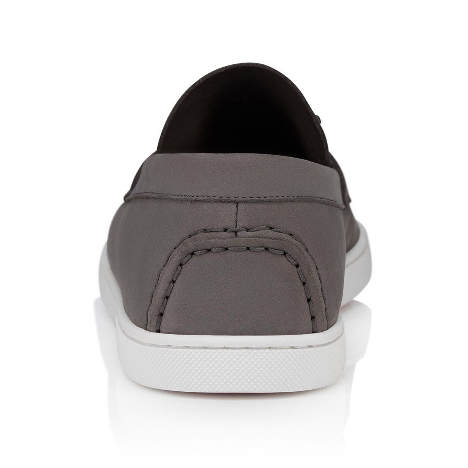 Christian Louboutin Christian Louboutin Mens Chambeliboat Flat Smoky Grey Loafer Size US 12 / EU 45 - 14 Thumbnail