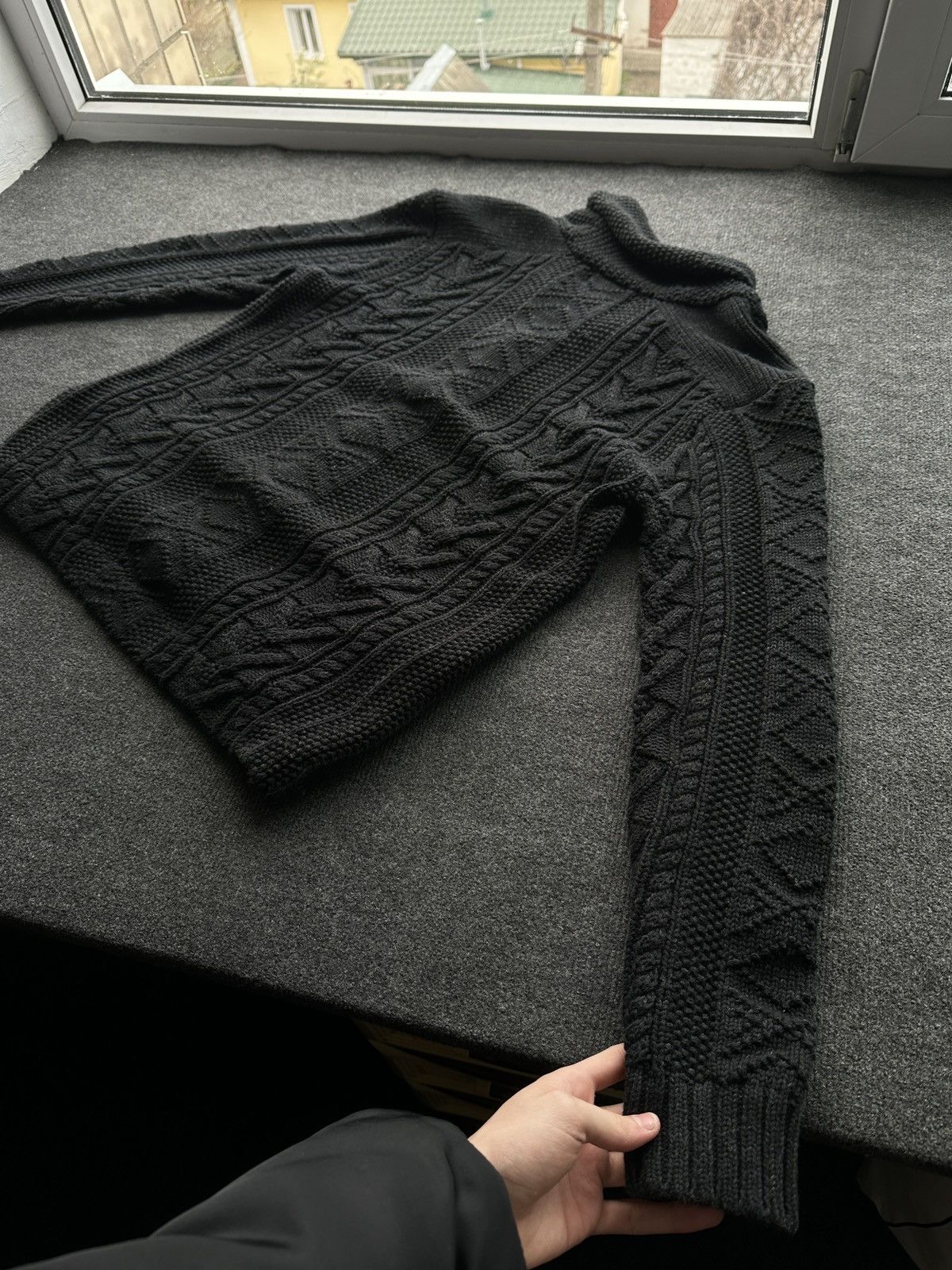Denim & Supply Ralph Lauren DENIM & SUPPLY 🚨 RALPH LAUREN HEAVY KNIT CARDIGAN BLACK Size US M / EU 48-50 / 2 - 12 Thumbnail