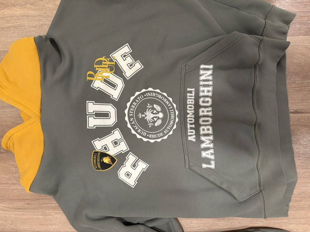 Lamborghini × Rhude Rhude Lamborghini Hoodie Size US XL / EU 56 / 4 - 2 Thumbnail