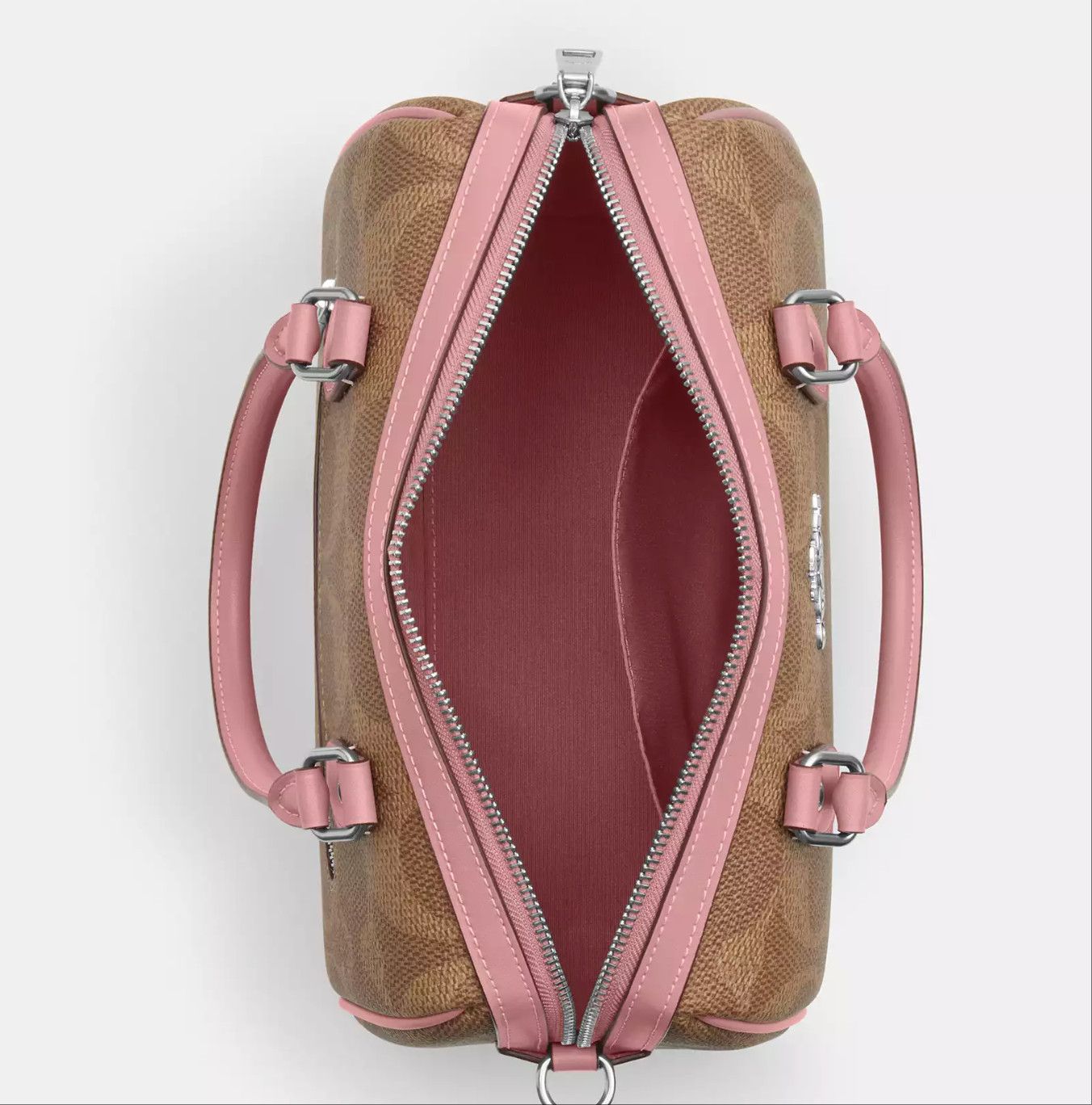 Rowan Satchel Bag In Maxi Signature Canvas CCD76