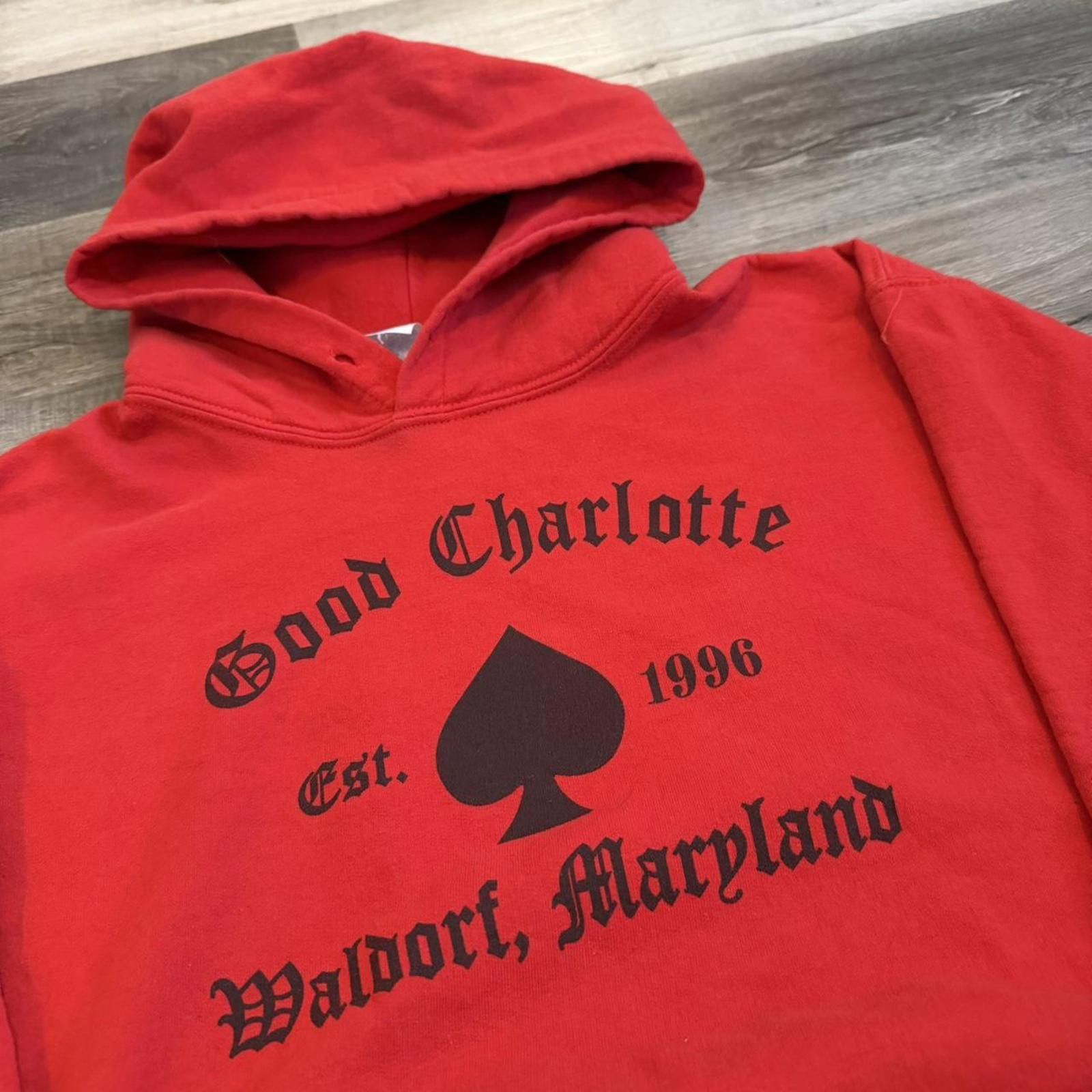 Gildan Vintage good charlotte waldorf maryland hoodie 2002 M Size US M / EU 48-50 / 2 - 1 Thumbnail