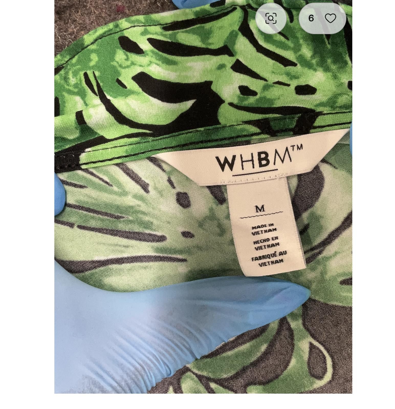 Other White House Black Market Tropical Print Romper Size M Size 32" / US 10 / IT 46 - 5 Thumbnail
