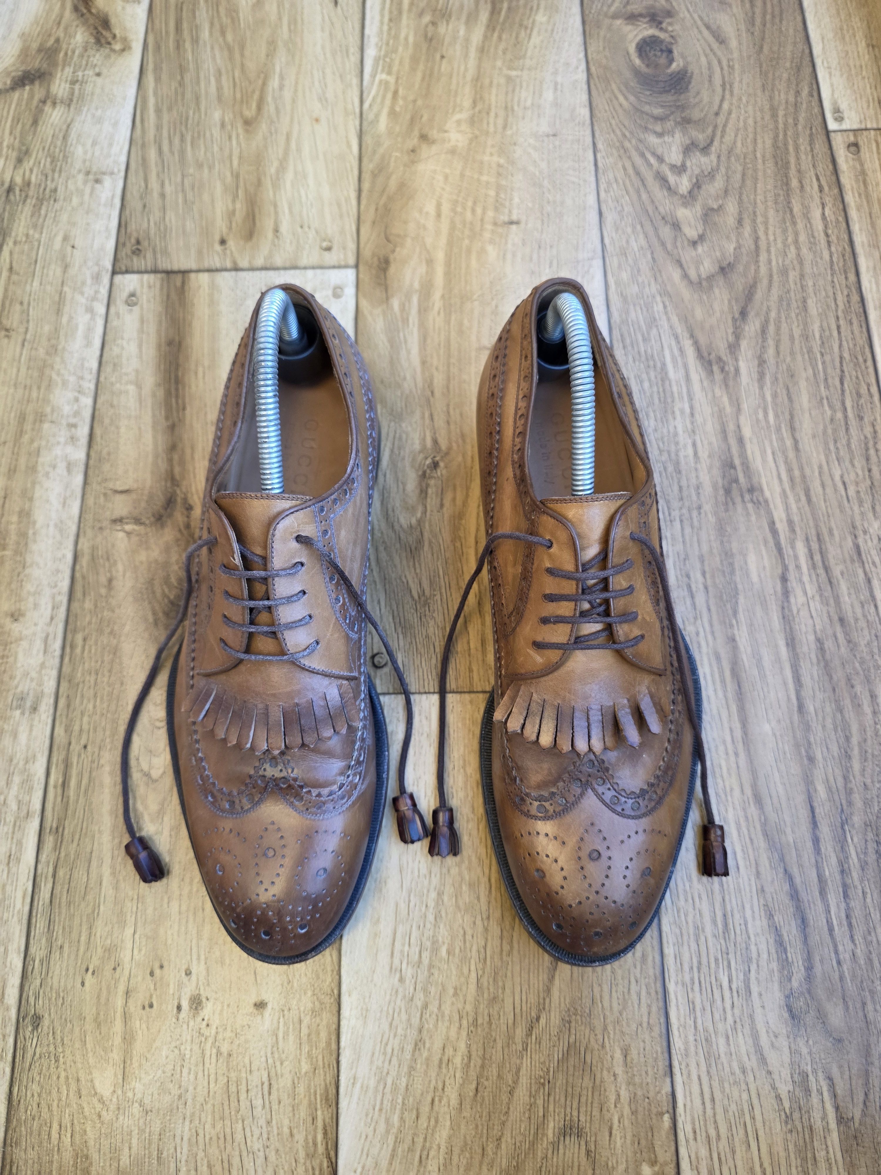 Gucci Gucci Leather Lace Up Size US 9 / EU 42 - 2 Thumbnail