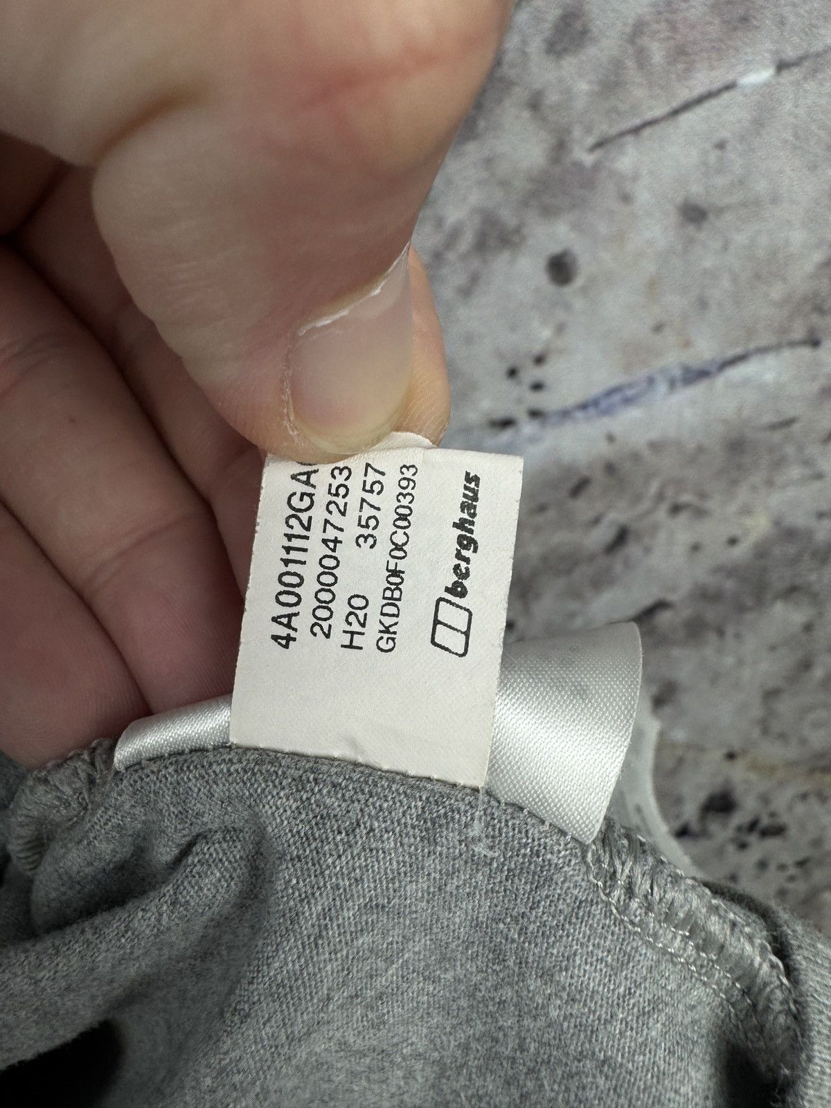 Berghaus Men’s Berghaus Grey T-Shirt Big Logo Streetwear Size Small Size US S / EU 44-46 / 1 - 11 Thumbnail